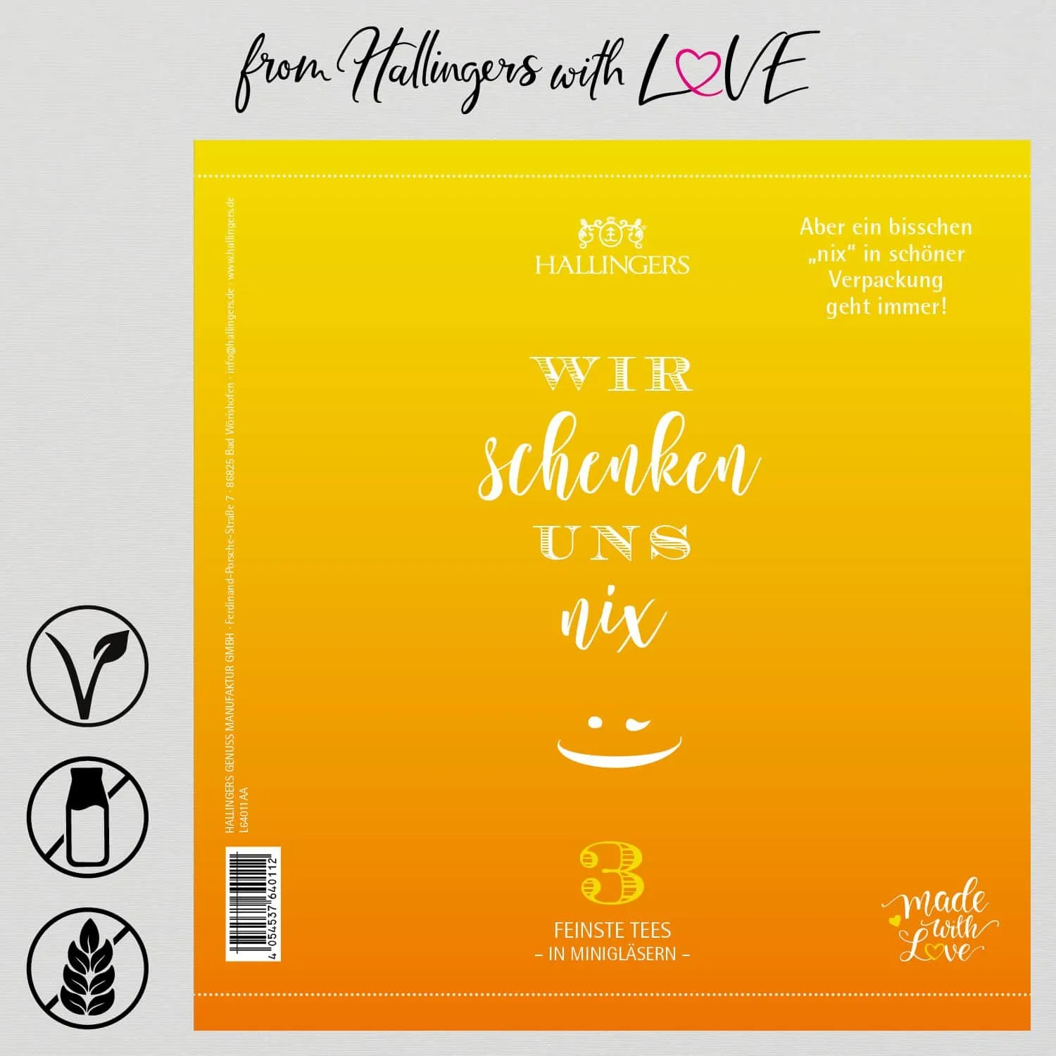 Wir schenken uns nix (3 Tees im Glas)