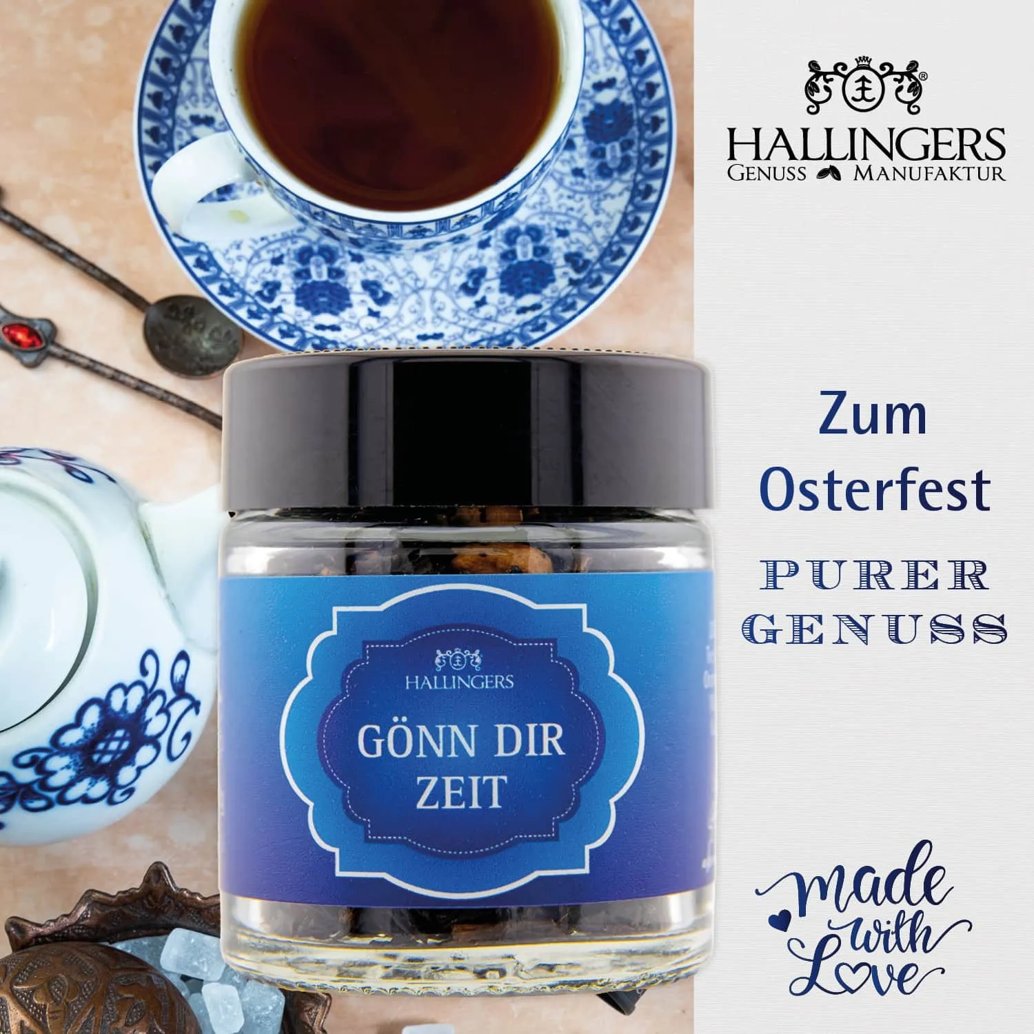 Unser Tee wird mit Rücksicht auf die Natur und die Menschen, die ihn anbauen, hergestellt.