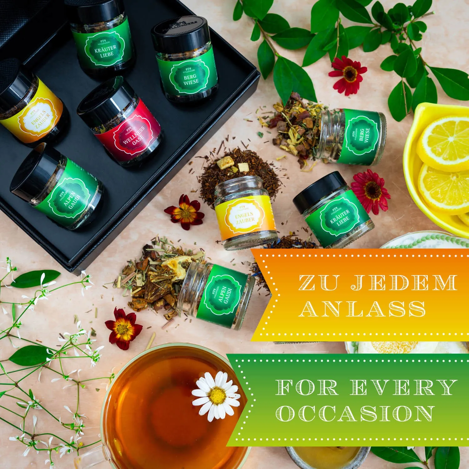 Verschenke puren Genuss aus erlesenen, naturbelassenen Rohstoffen, ohne Konservierungsstoffen, Geschmacksverstärkern & künstlichen Farbstoffen!