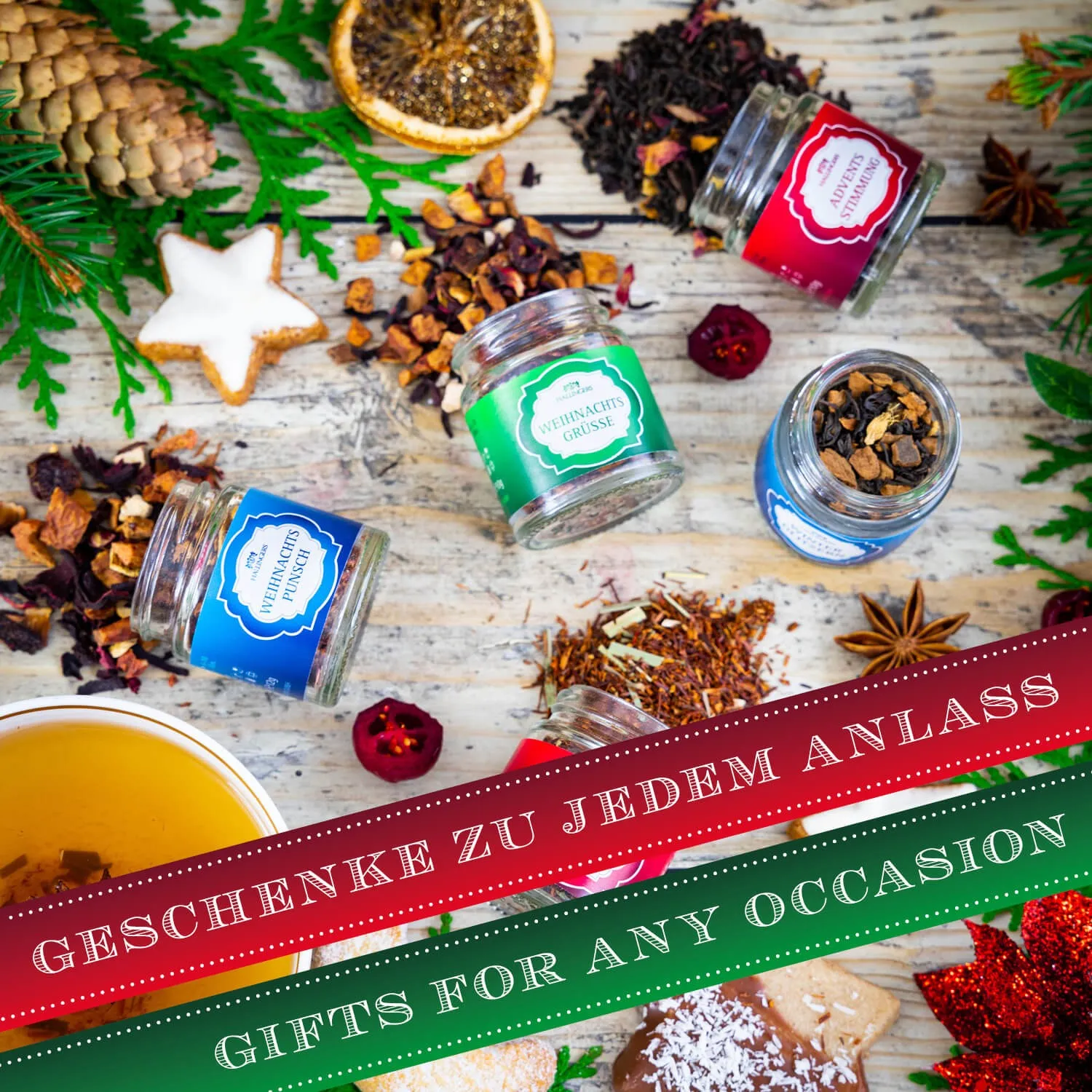 Das perfekte Geschenk zu Weihnachten für alle Teeliebhaber.