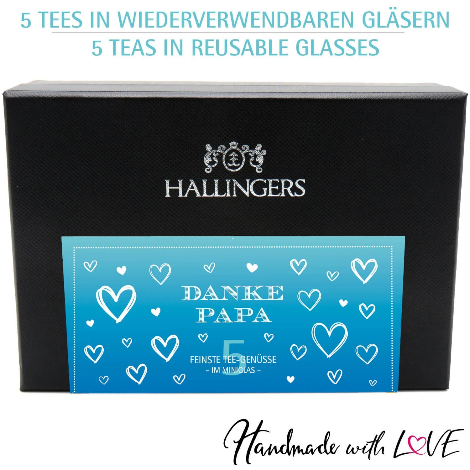 Danke Papa (5 Tees im Glas)