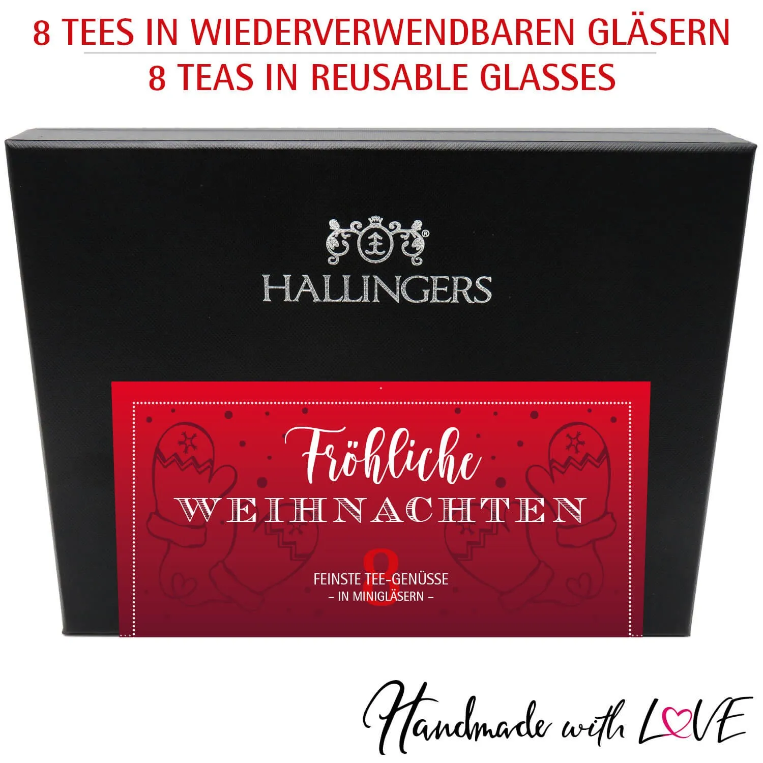 Fröhliche Weihnachten (8 Winter-Tees im Glas)