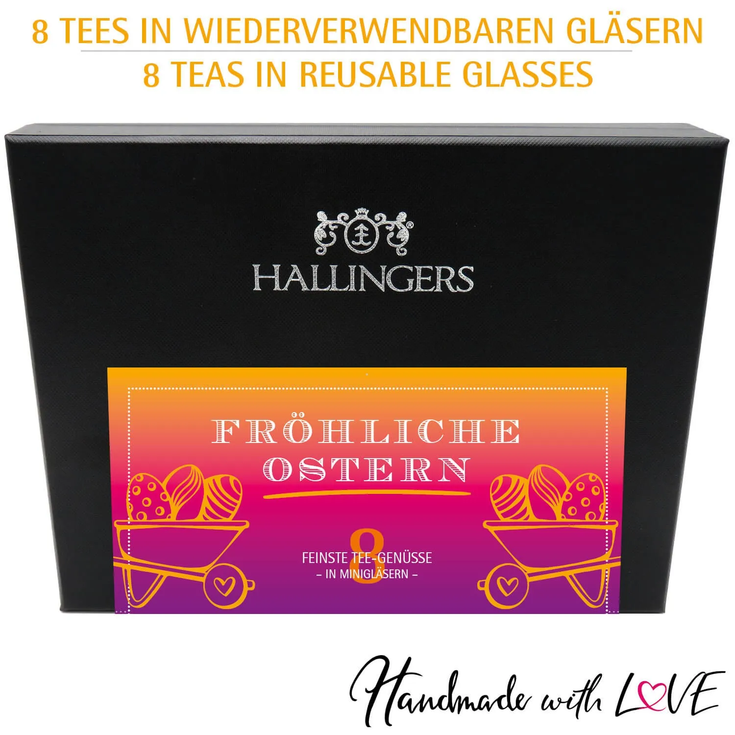 Fröhliche Ostern (8 Tees im Glas)