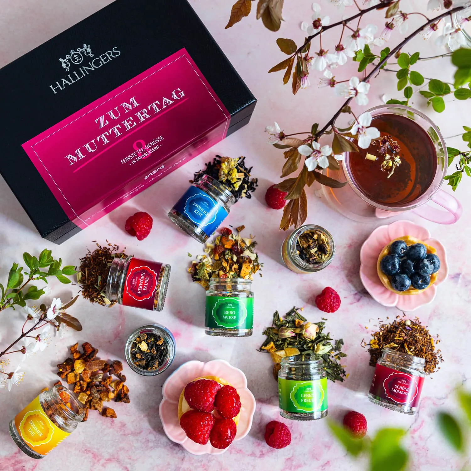 Ein wunderschönes Teegeschenkset für unsere liebste Mama - einfach eine schöne Art um ihr zum Muttertag \Danke\ zu sagen.