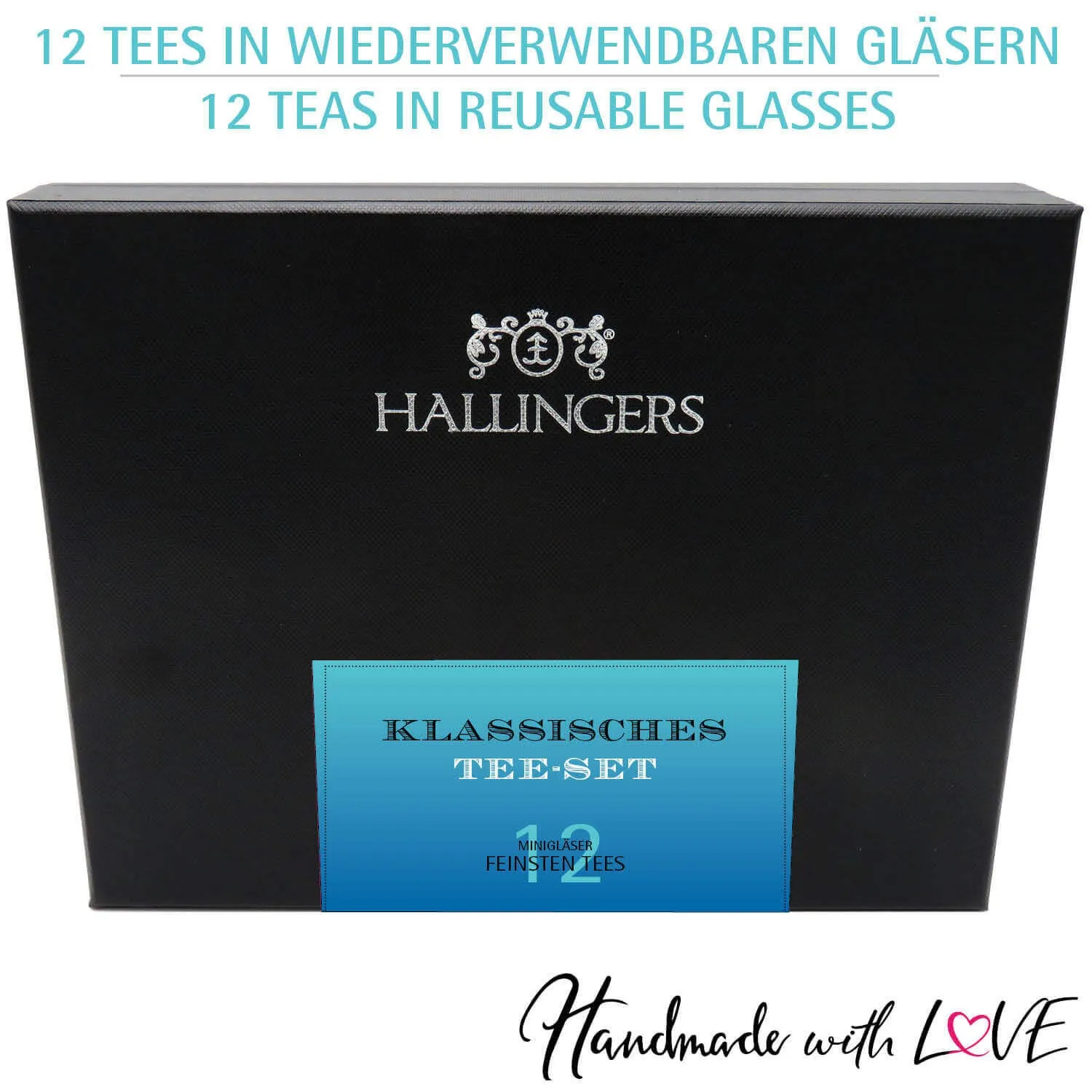 Klassisches Tee-Set - No. 2 (12 Tees im Glas)