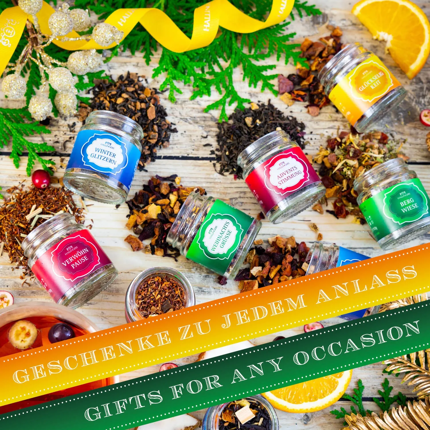 Das perfekte Geschenk zum Advent für alle Teeliebhaber.