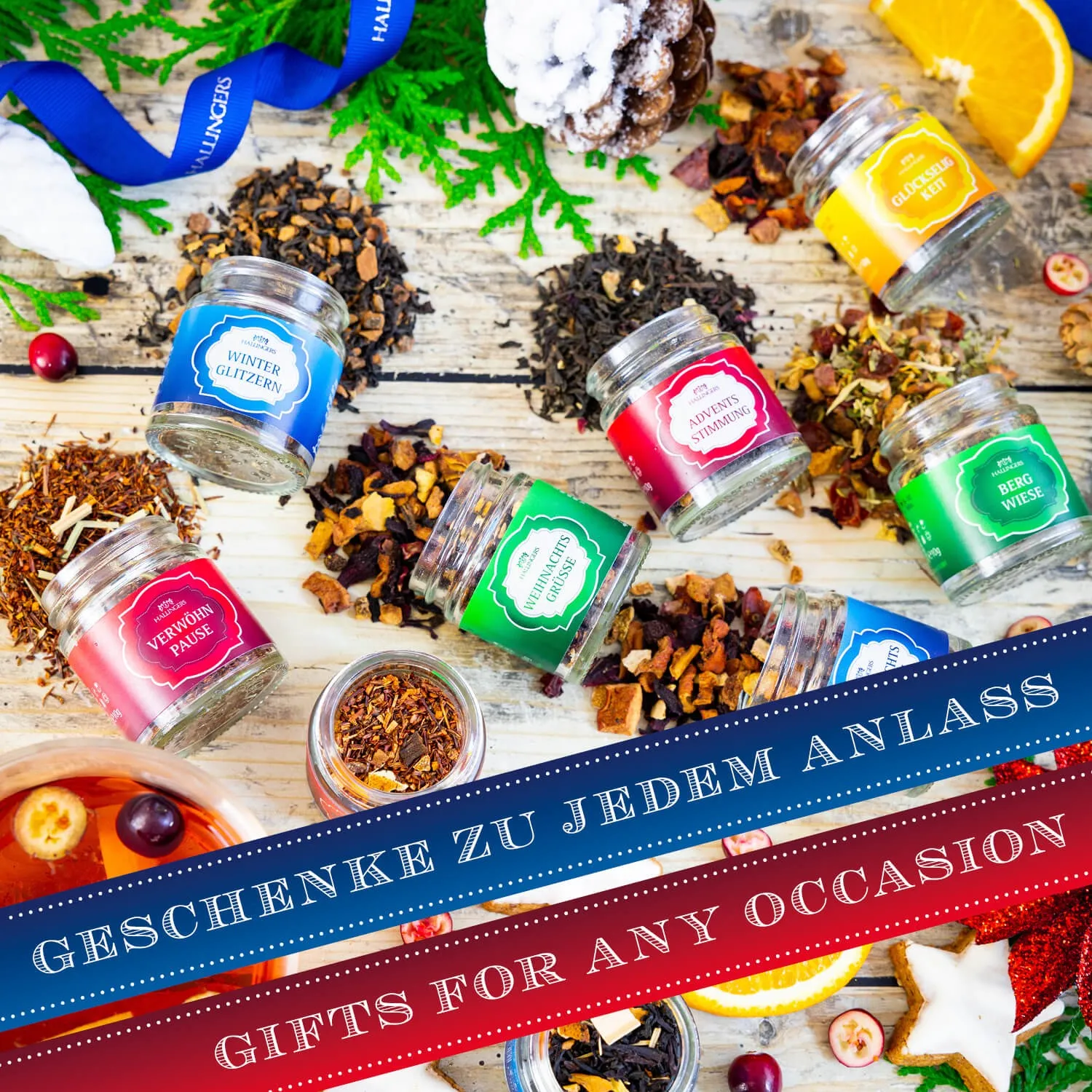 Das perfekte Geschenk zu Weihnachten für alle Teeliebhaber.