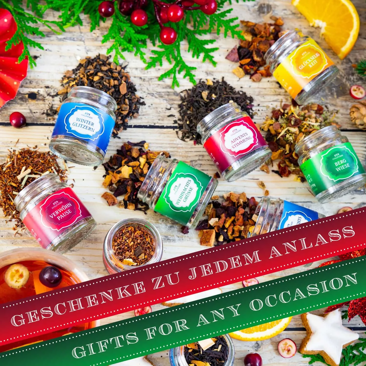 Das perfekte Geschenk zu Weihnachten für alle Teeliebhaber.
