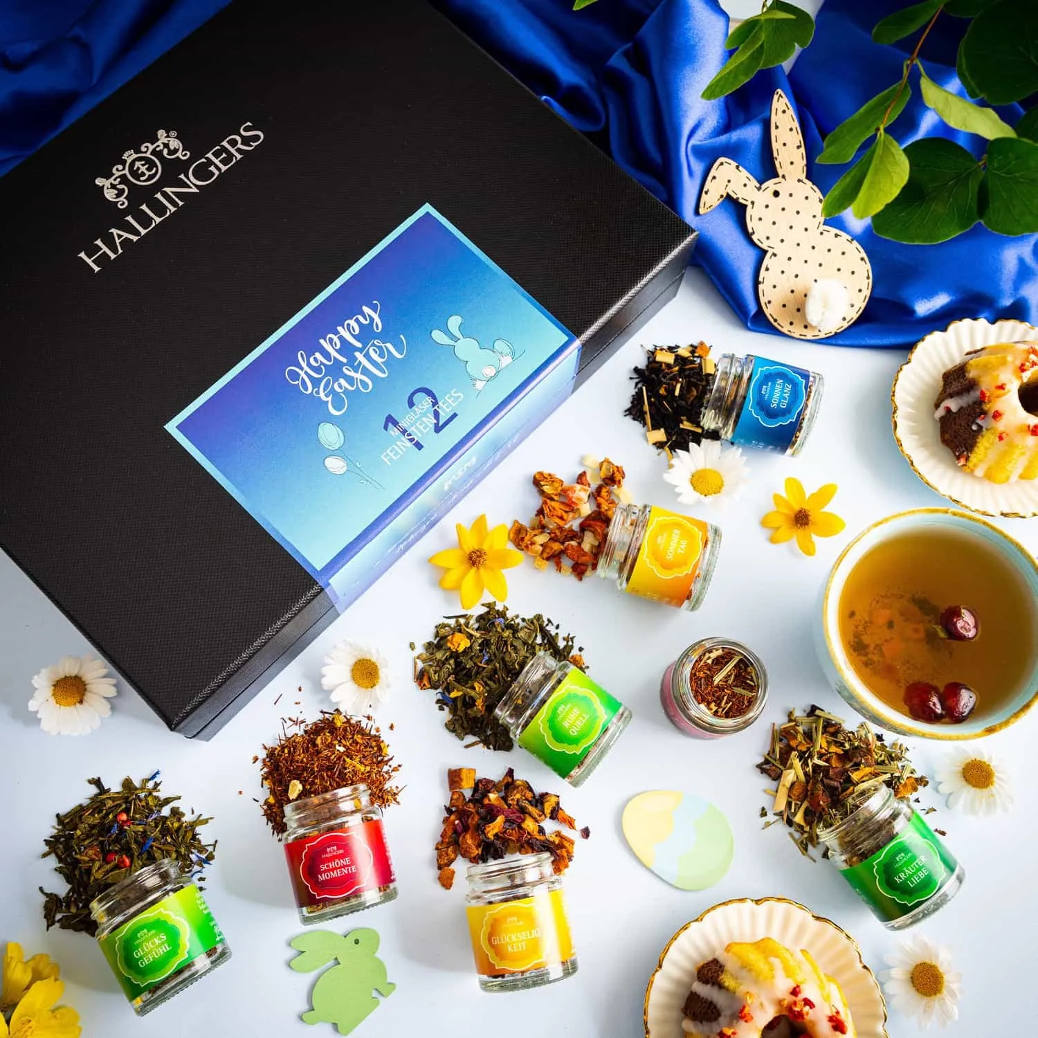 Überraschen Sie Ihre Liebsten mit diesem wunderbaren Teegeschenkset von Hallingers.