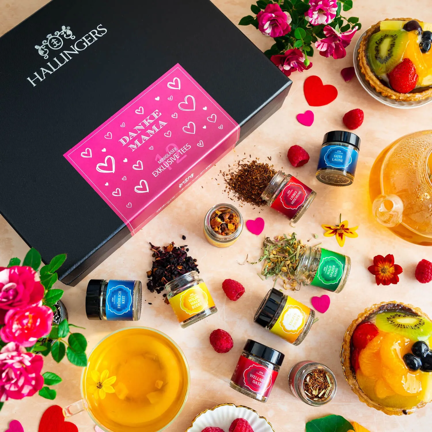 Ein wunderschönes Teegeschenkset für unsere liebste Mama - einfach eine schöne Art \Danke\ zu sagen.