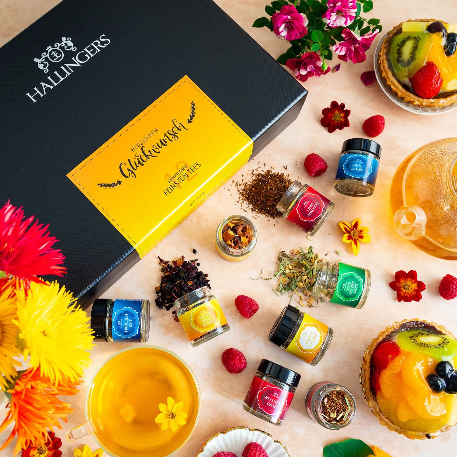 Ein wunderschönes Teegeschenkset zum Verschenken!