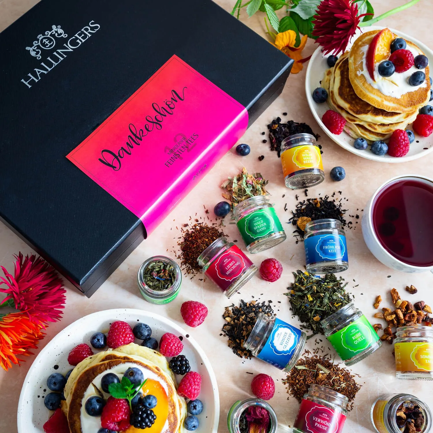 Ein wunderschönes Teegeschenkset zum Verschenken!