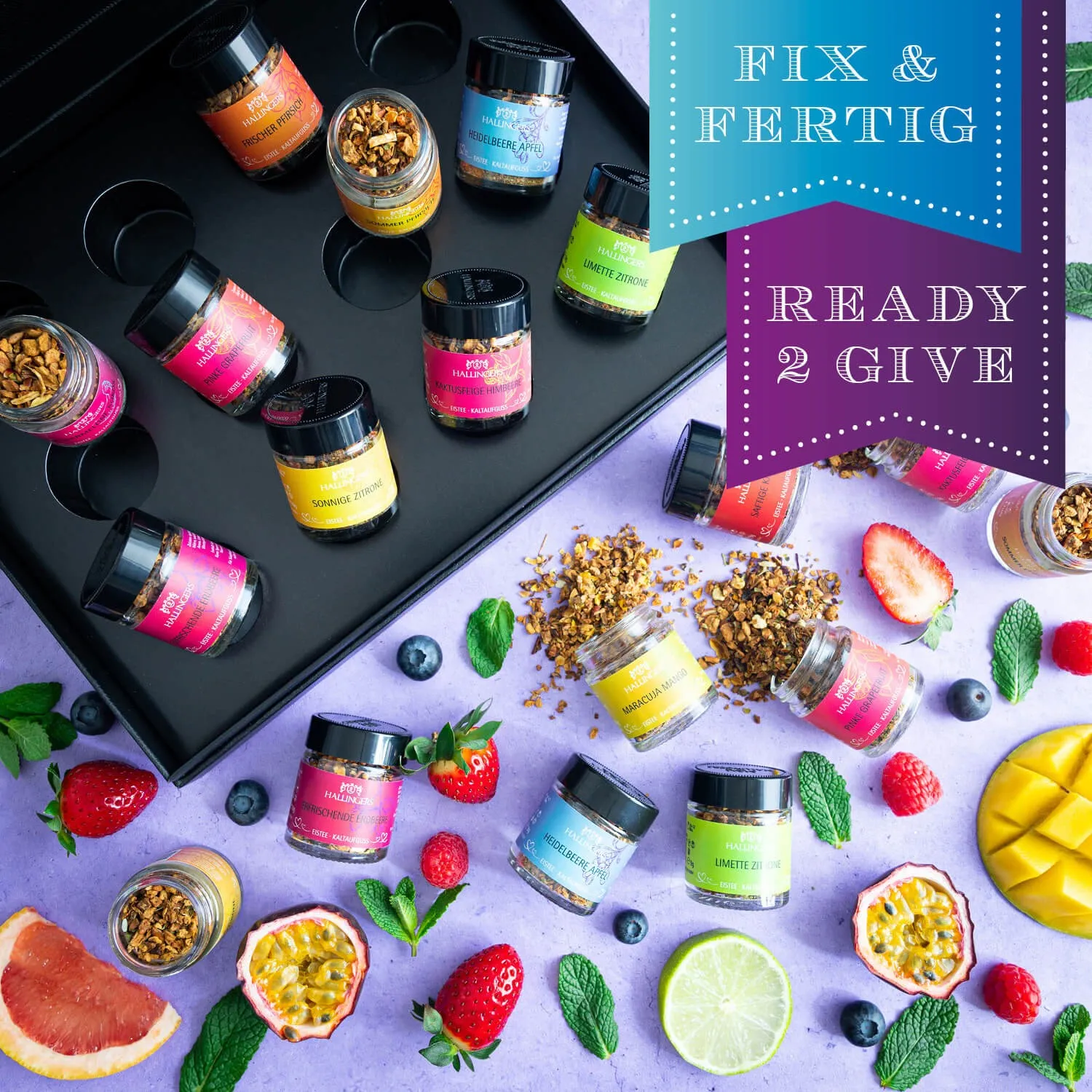 Genieße das Leben - ideal für alle Genießer, um verschiedene Sorten zu probieren!