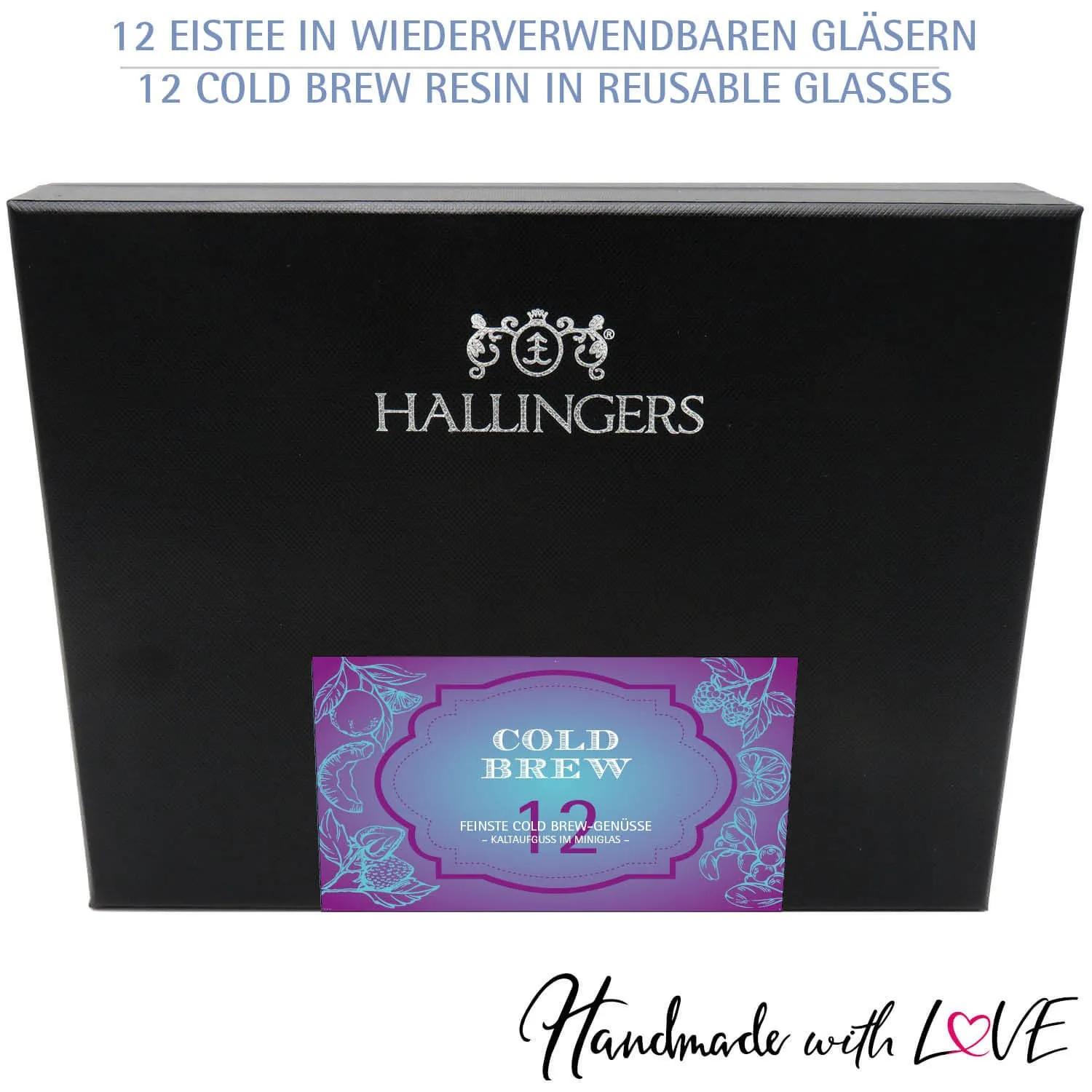 ColdBrew Kaltaufguss Blue-Purple (12 Coldbrew-Tees im Glas)