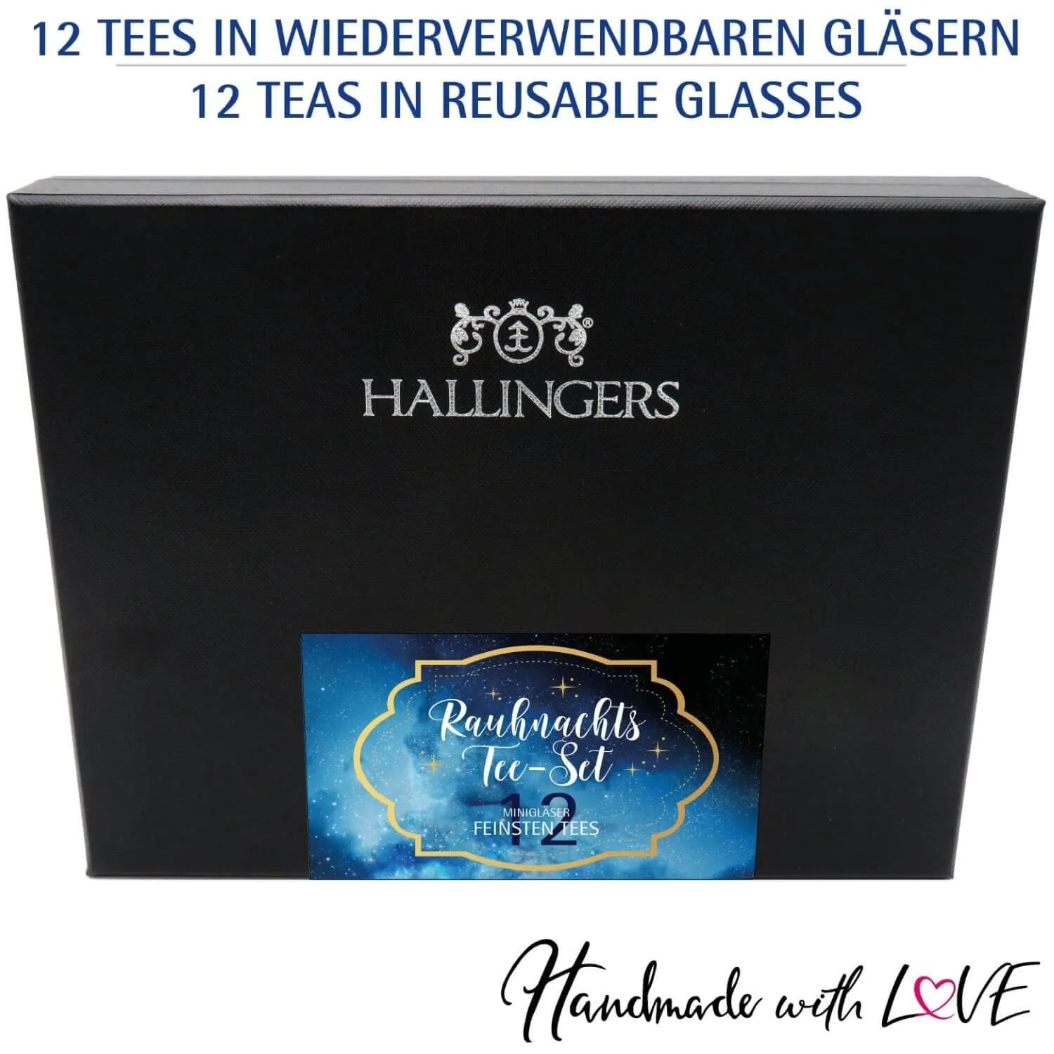 Rauhnachts-Tee-Set (12 Winter-Tees im Glas)