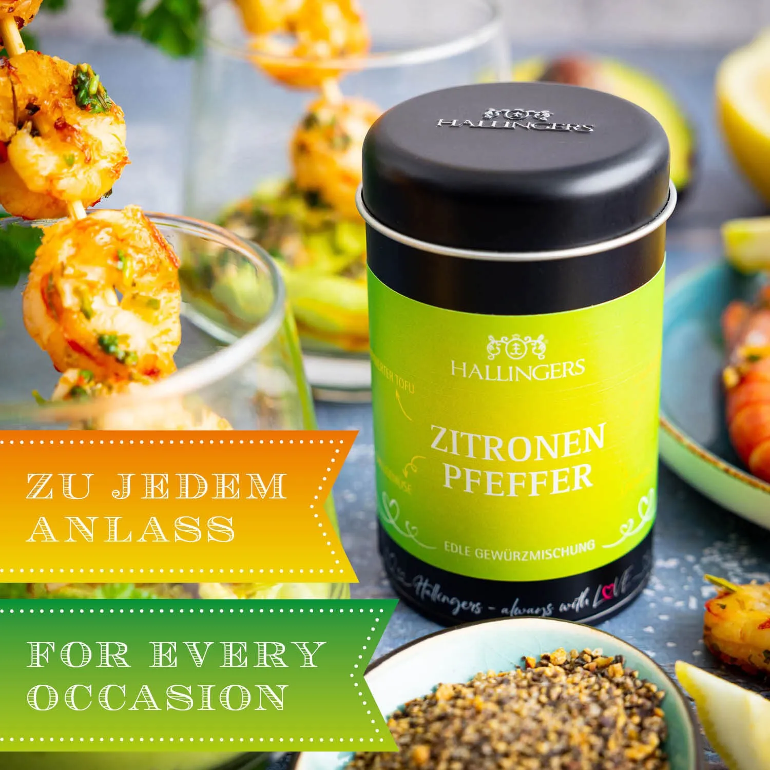 Die Verpackungsdesigns von Hallingers sind international ausgezeichnet (u.a. Red Dot Design Award, German Design Award Special Mention).