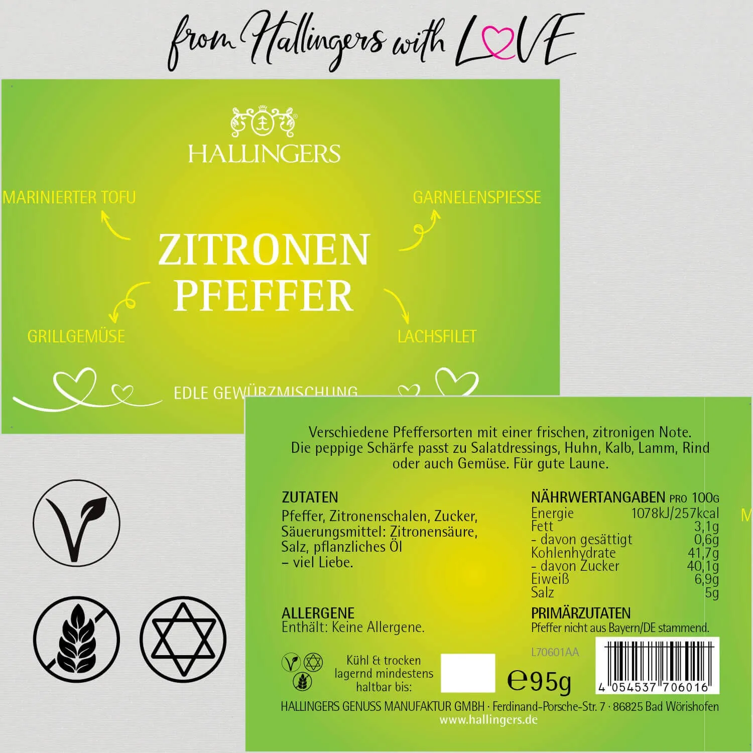 Spritziger Zitronen-Pfeffer (Pfeffer)