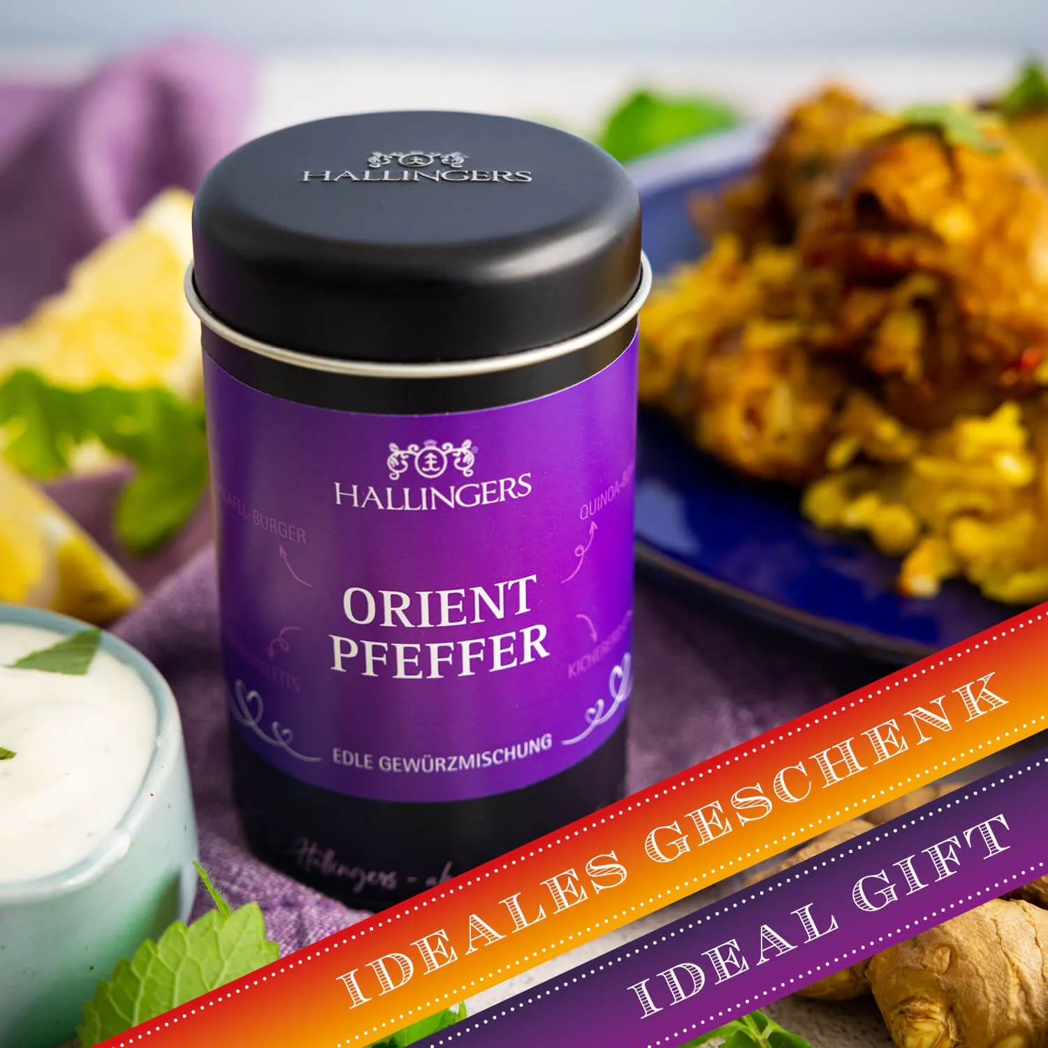 Top-Geschenk für alle Feinschmecker und Gourmets, für Kochfans und solche, die es werden wollen! Hochwertig und natürlich, da freut sich jeder!