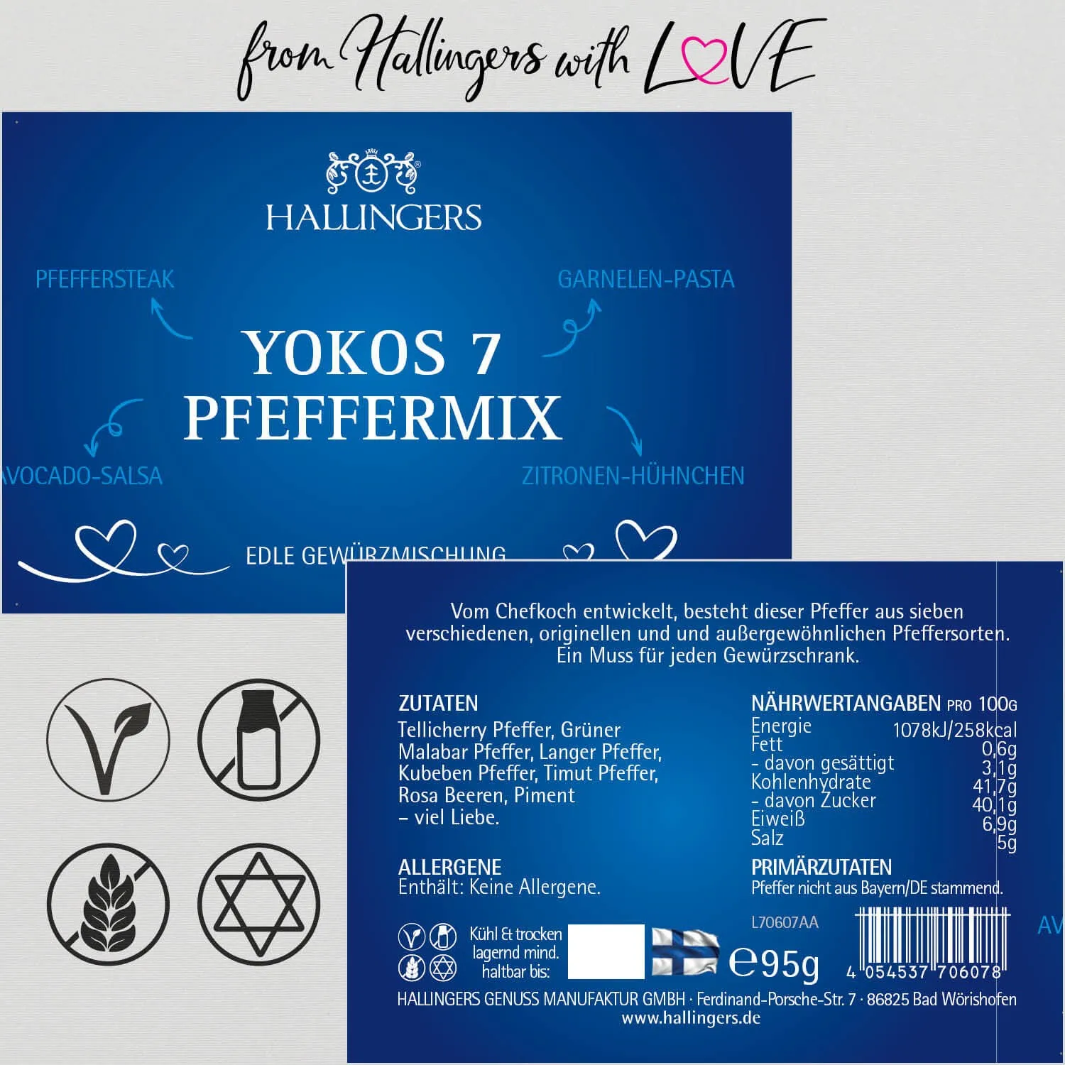 Yokos Sieben Pfeffermix (Pfeffermischung)