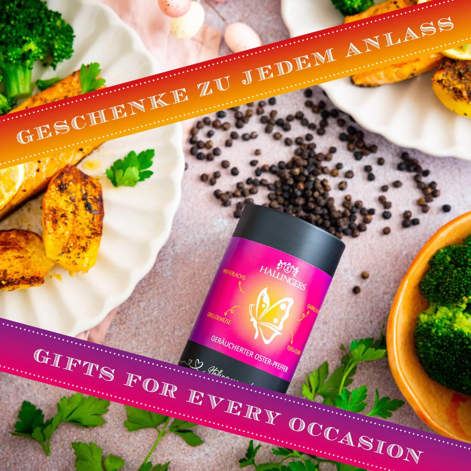 Top-Geschenk für alle Feinschmecker und Gourmets, für Kochfans und solche, die es werden wollen! Hochwertig und natürlich, da freut sich jeder!