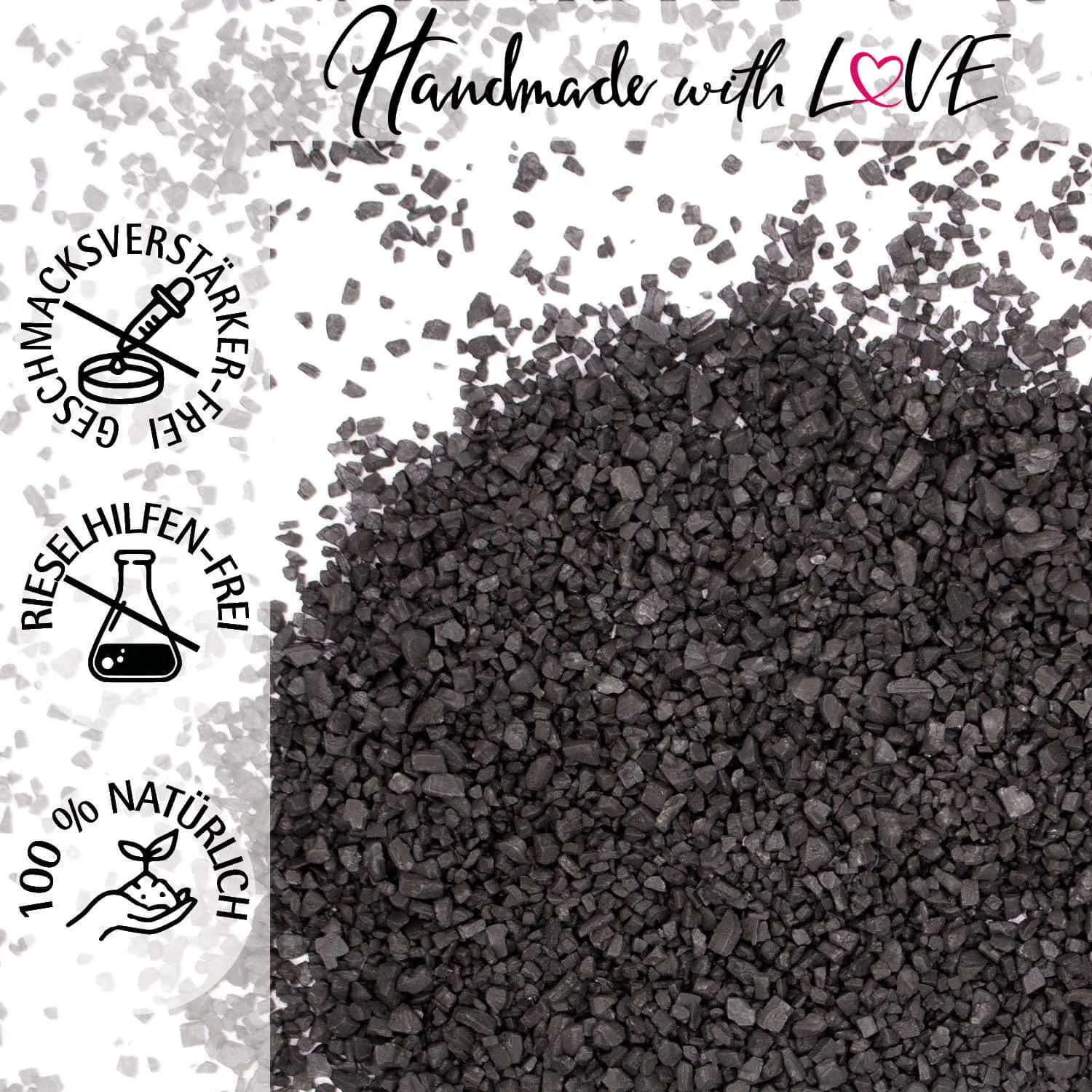 Schwarzes Hawaiisalz (Dekosalz) (Salz)