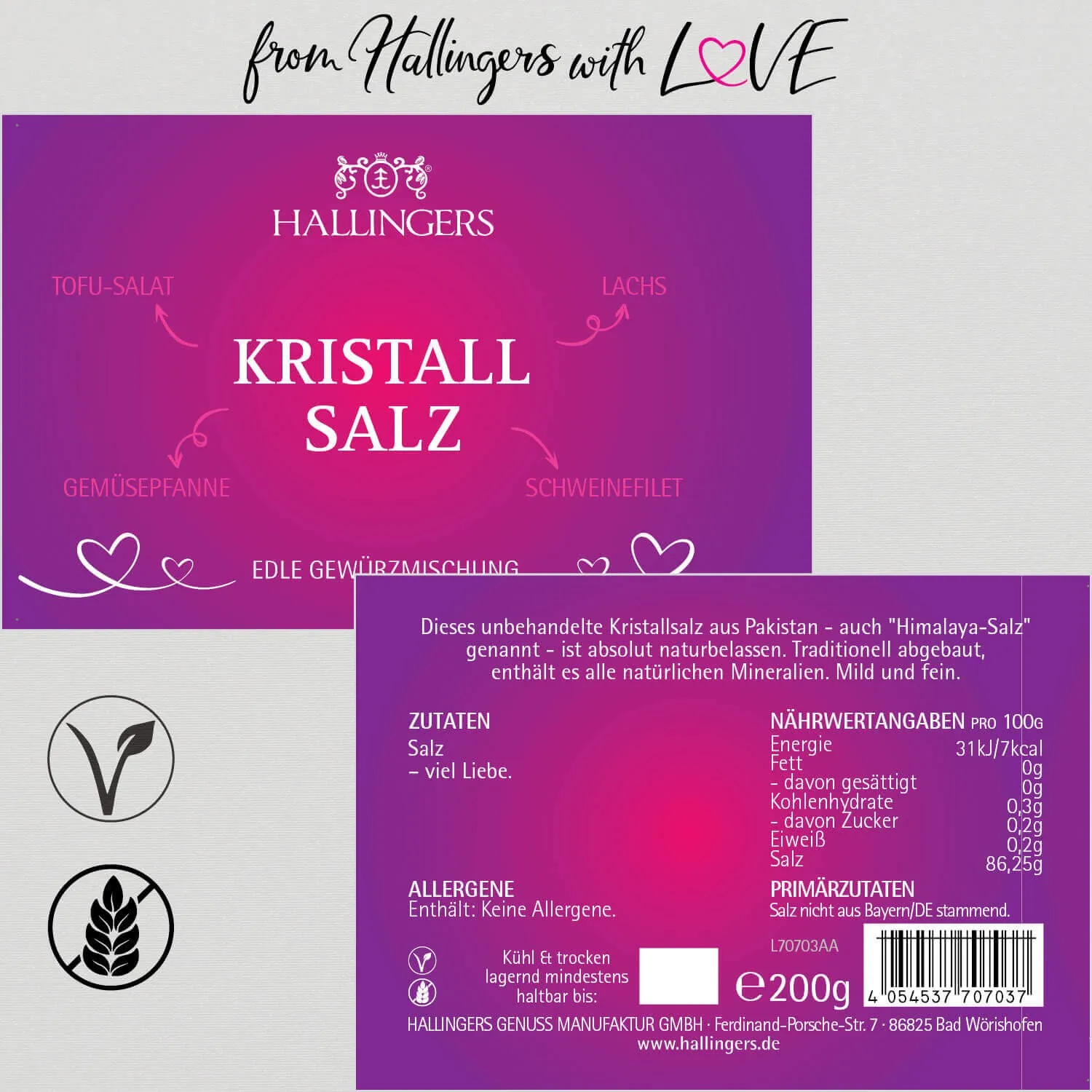 Kristallsalz aus Pakistan (Salz)