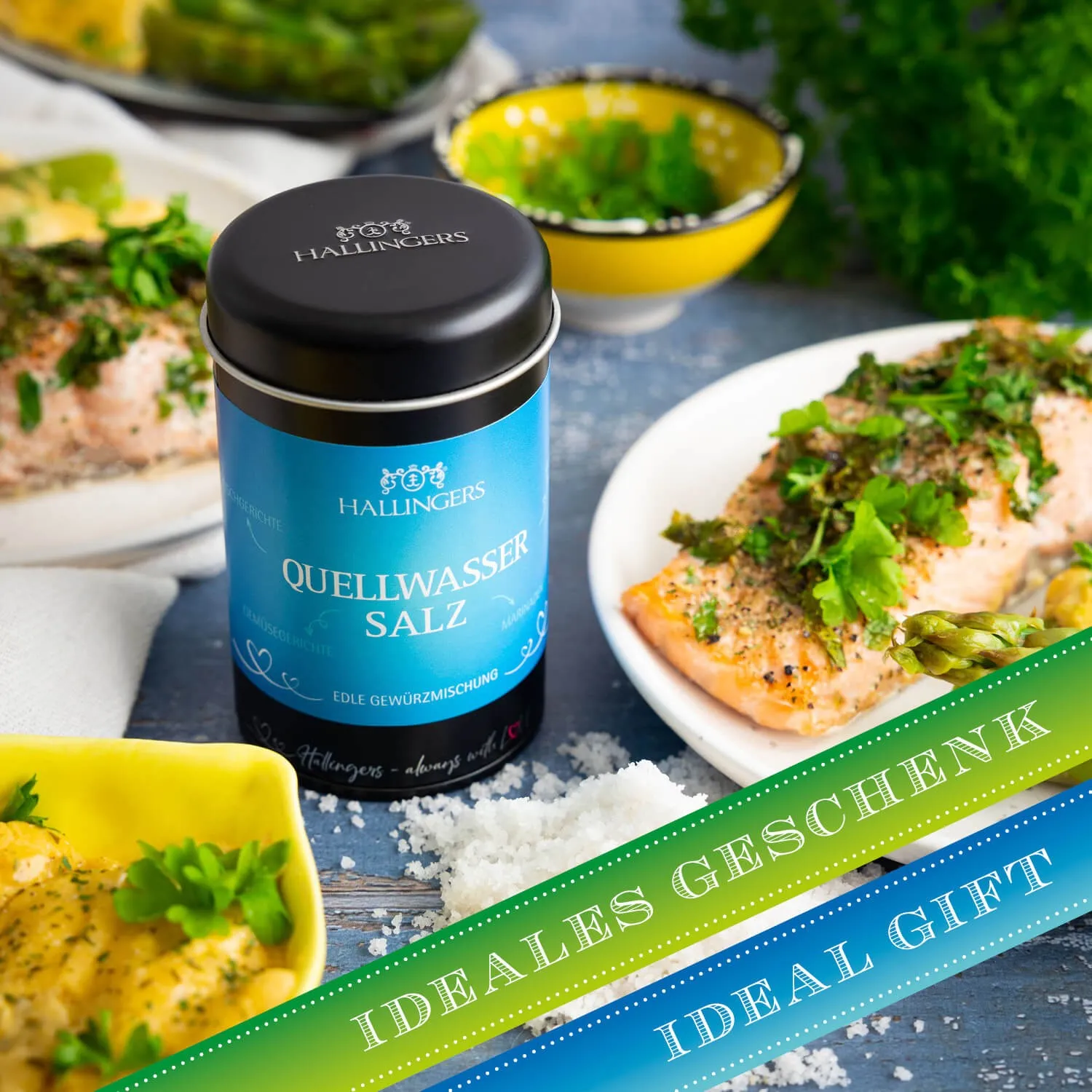 Top-Geschenk für alle Feinschmecker und Gourmets, für Kochfans und solche, die es werden wollen! Hochwertig und natürlich, da freut sich jeder!