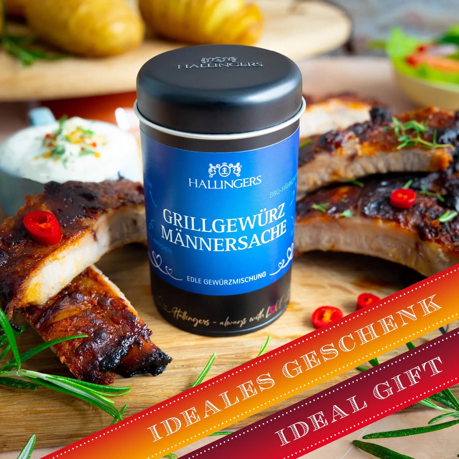 Top-Geschenk für alle Feinschmecker und Gourmets, für Kochfans und solche, die es werden wollen! Hochwertig und natürlich, da freut sich jeder!