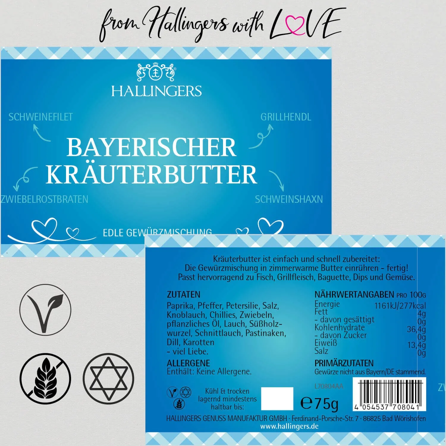 Bayerischer Kräuterbutter (Gewürzmischung)