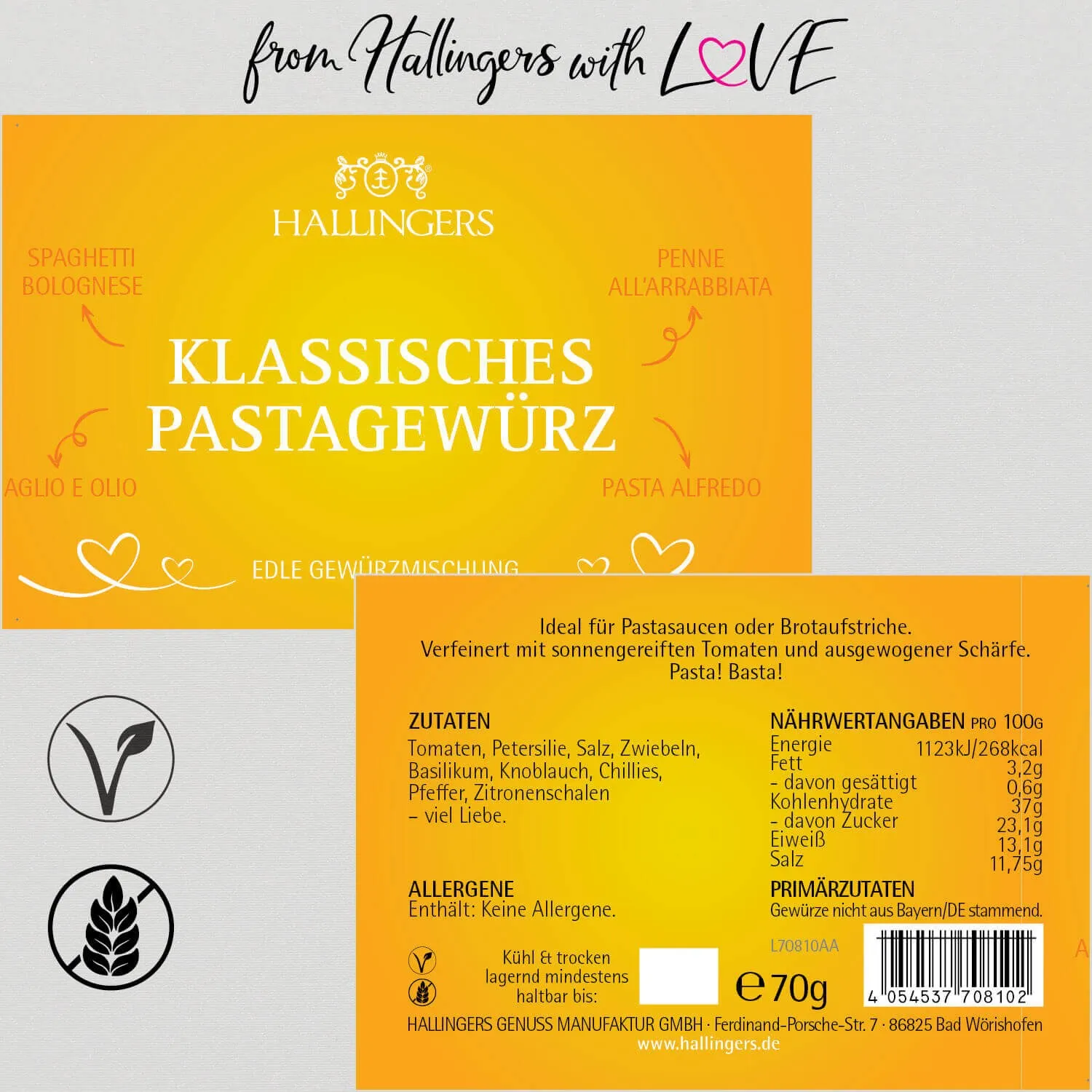 Klassisches Pasta-Gewürz (Gewürzmischung)