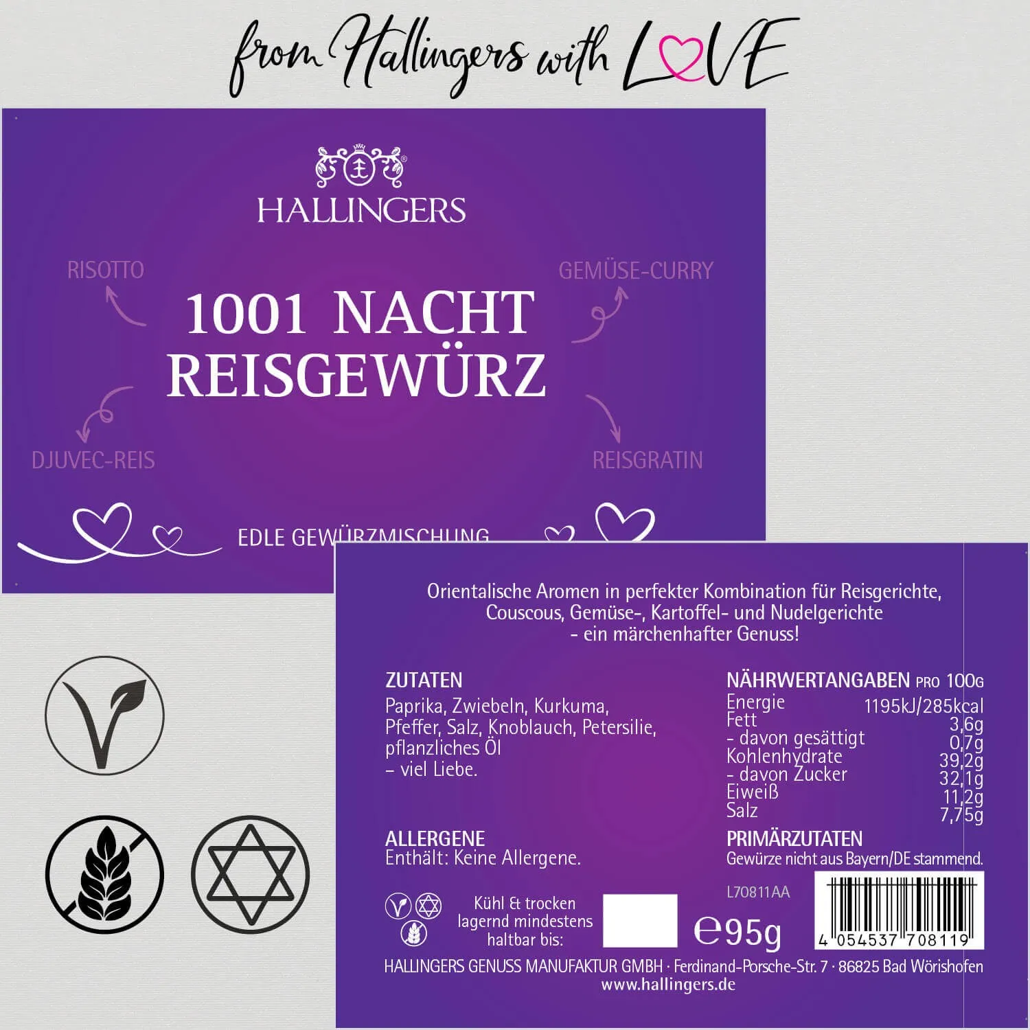 1001 Nacht Reisgewürz (Gewürzmischung)