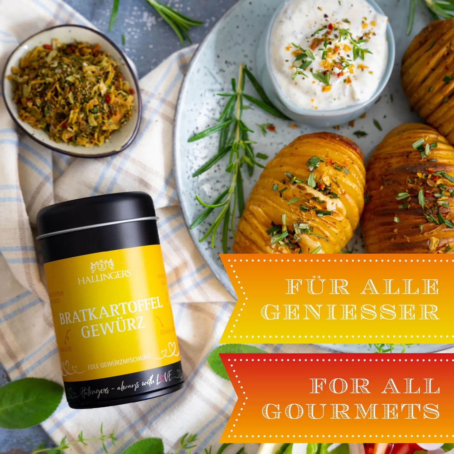 Die Verpackungsdesigns von Hallingers sind international ausgezeichnet (u.a. Red Dot Design Award, German Design Award Special Mention).