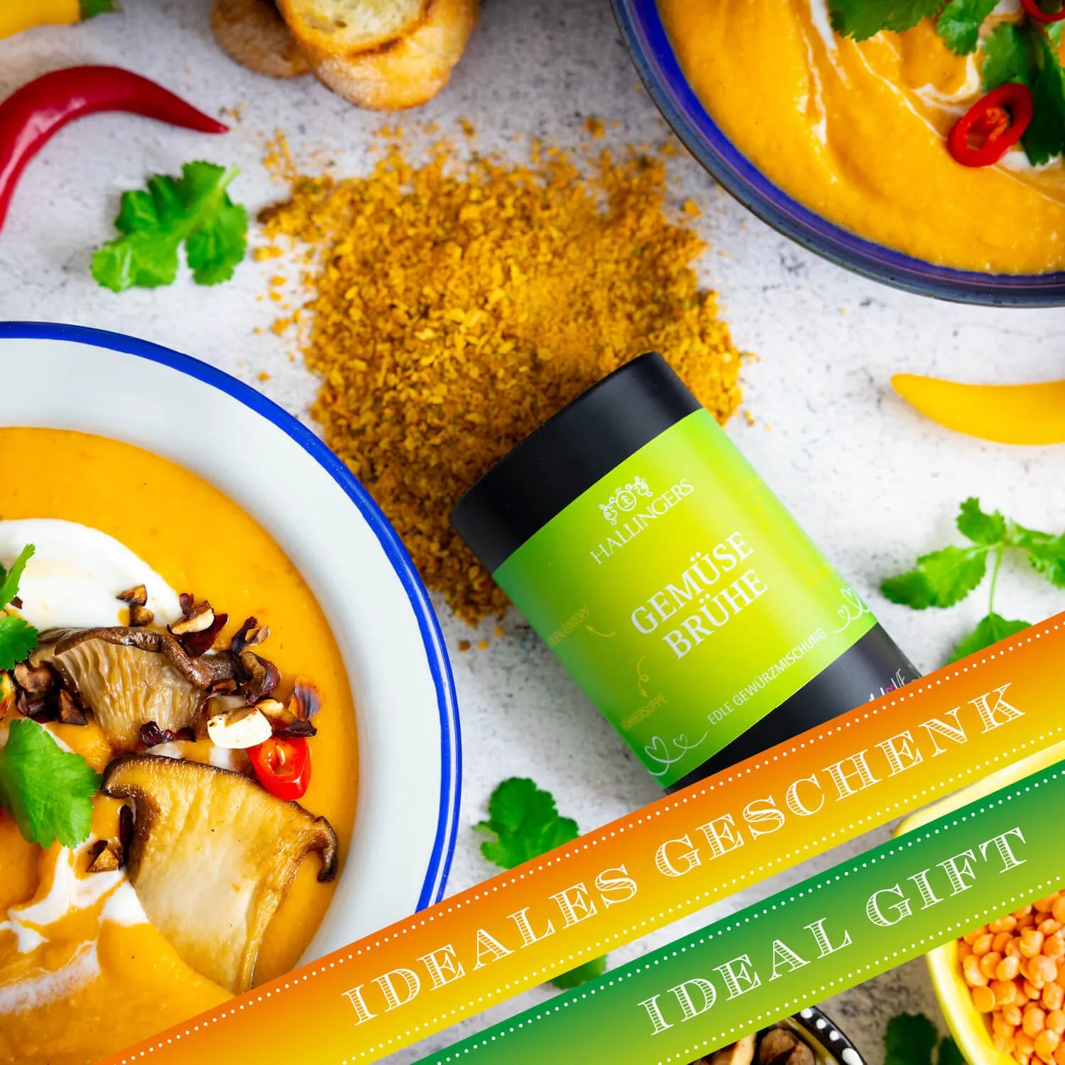 Top-Geschenk für alle Feinschmecker und Gourmets, für Kochfans und solche, die es werden wollen! Hochwertig und natürlich, da freut sich jeder!