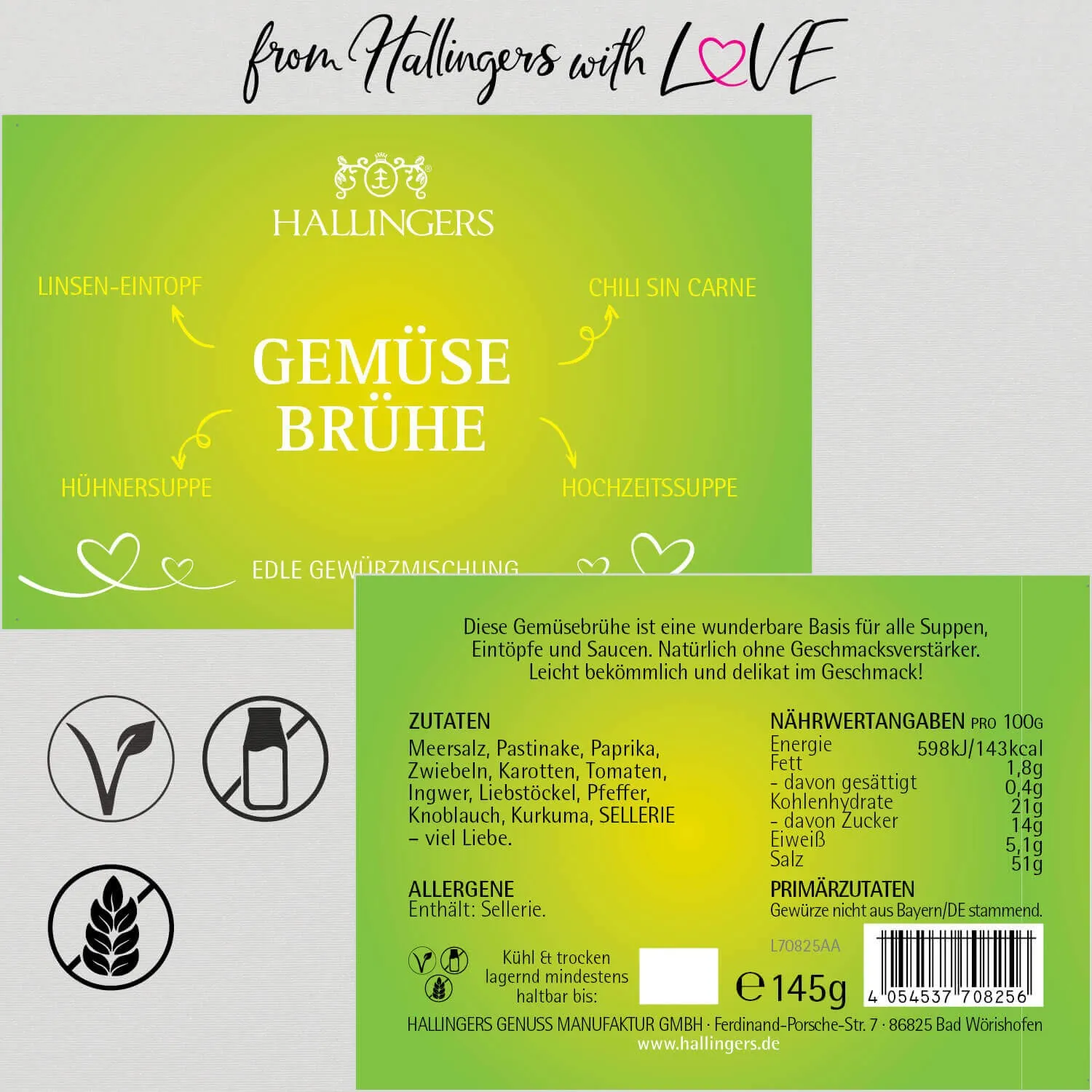 Gemüsebrühe (Gewürzmischung)