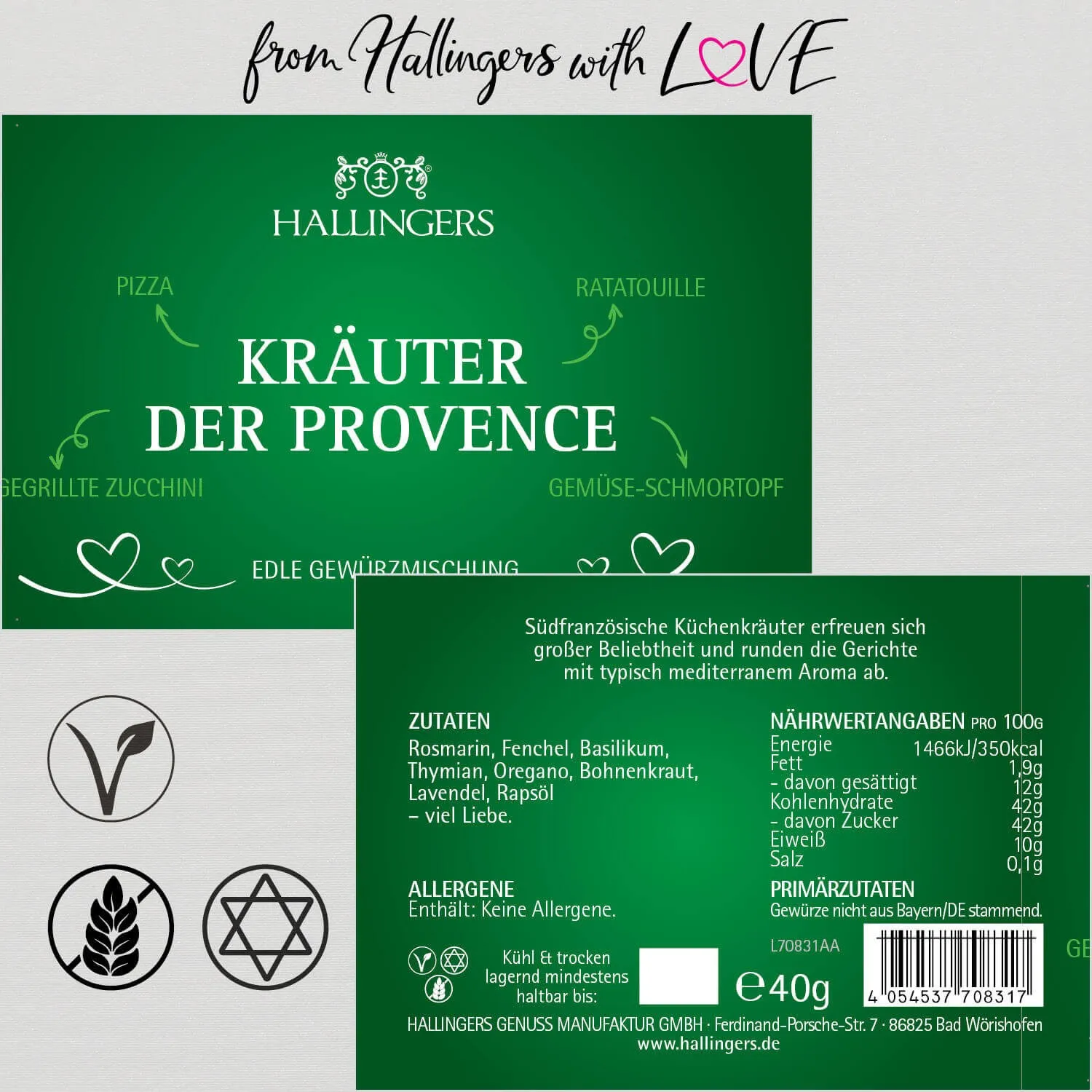 Kräuter der Provence (Gewürzmischung)