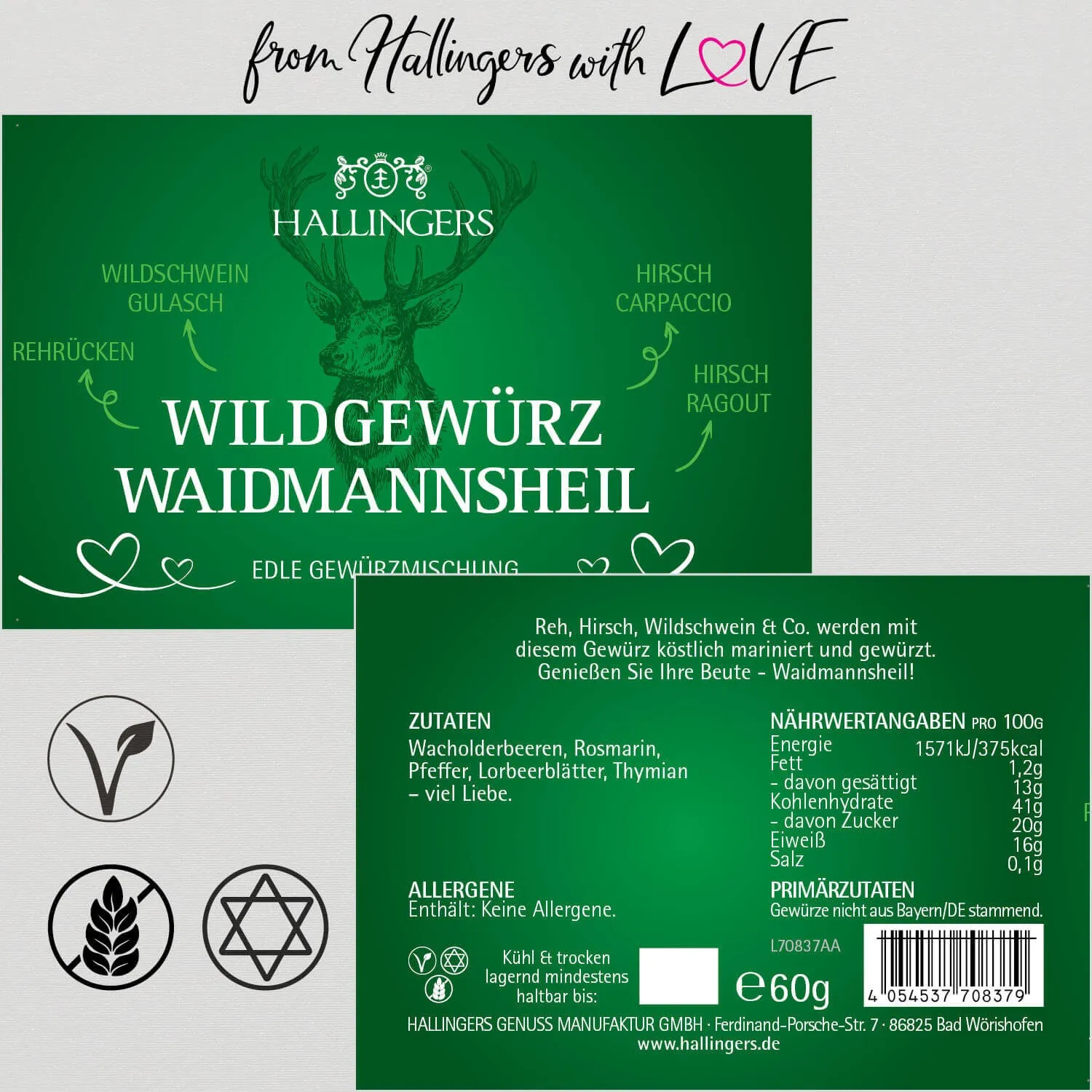 Wildgewürz Waidmannsheil (Gewürzmischung)