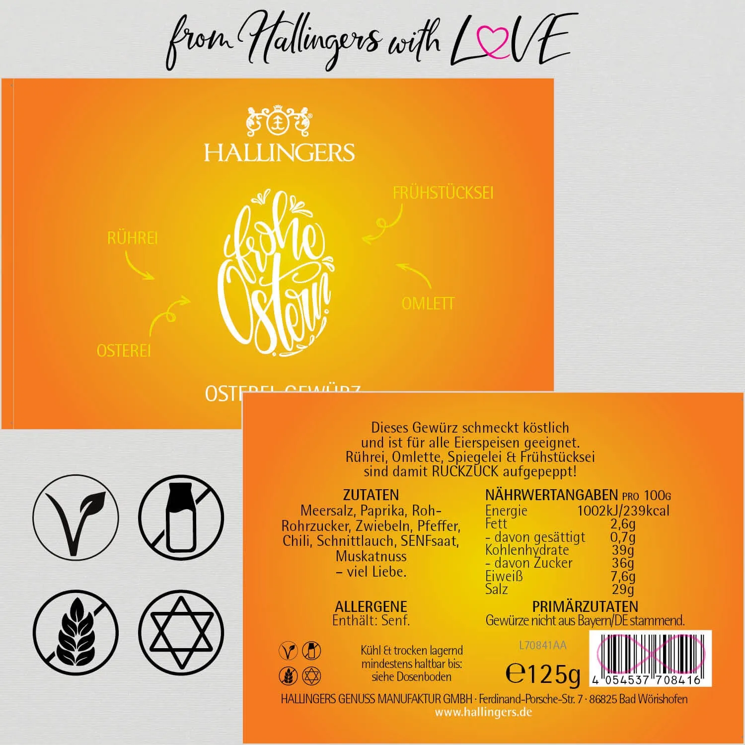 Oster Eigewürz Frohe Ostern (Gewürzmischung)