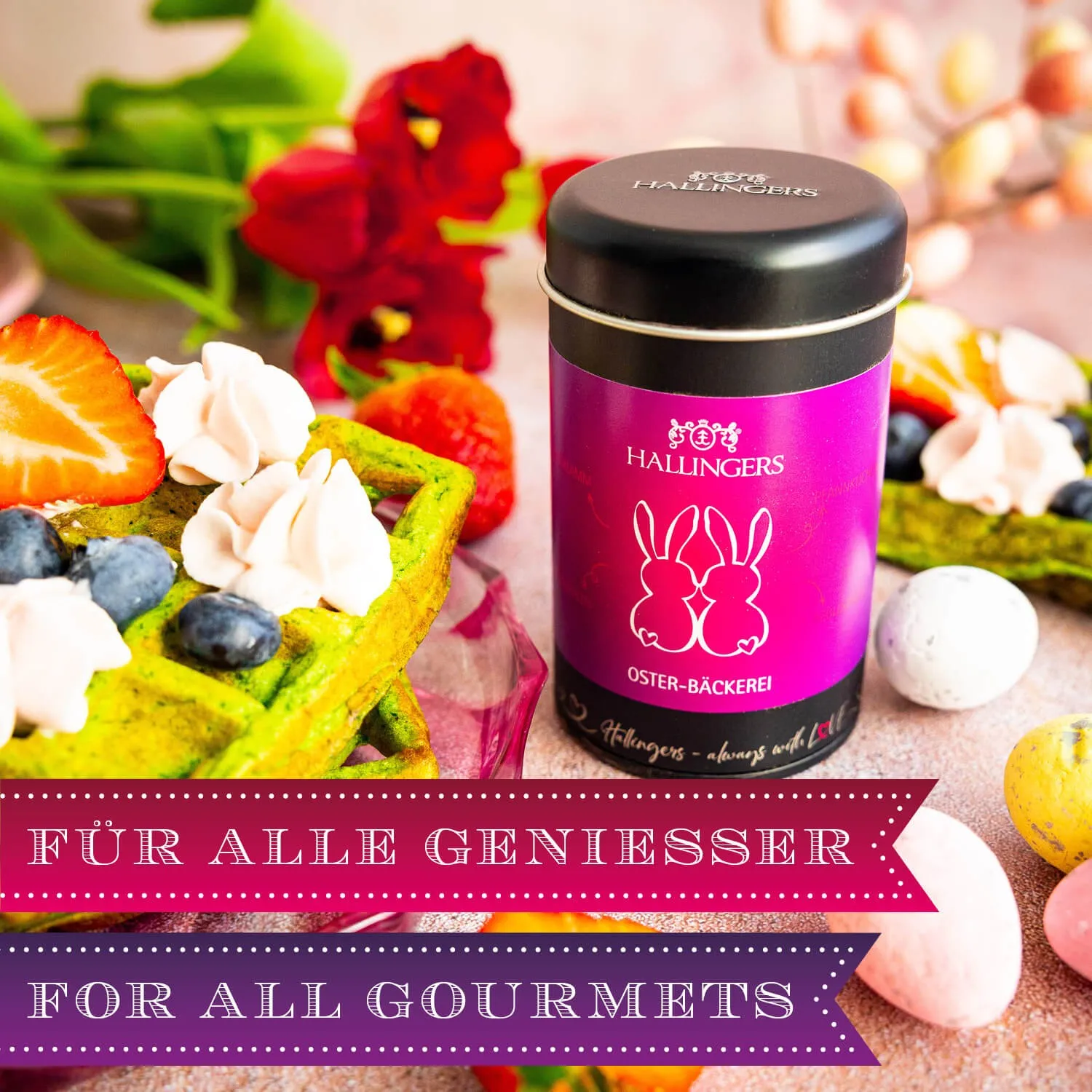 Die Verpackungsdesigns von Hallingers sind international ausgezeichnet (u.a. Red Dot Design Award, German Design Award Special Mention)