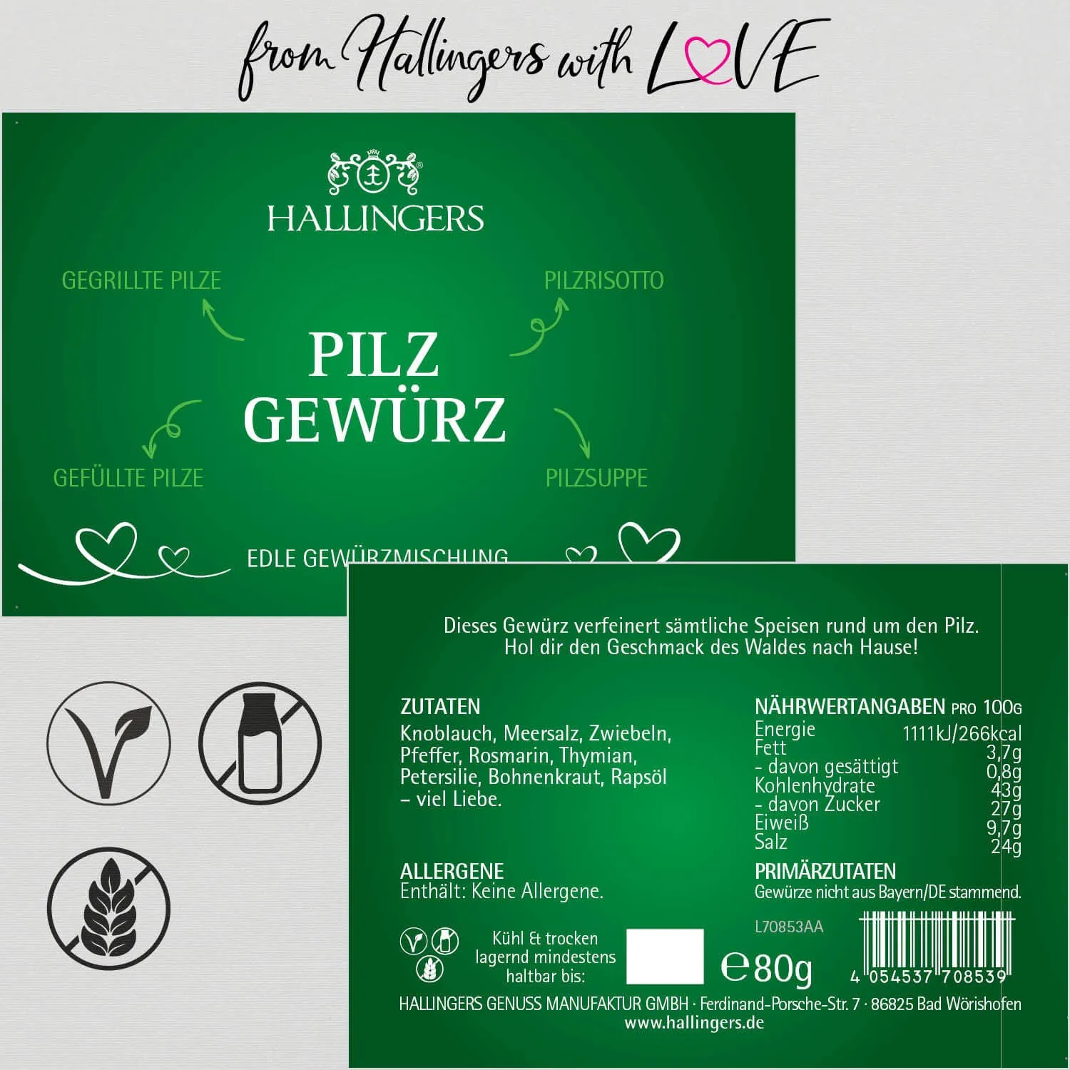 Pilz-Gewürz (Gewürzmischung)