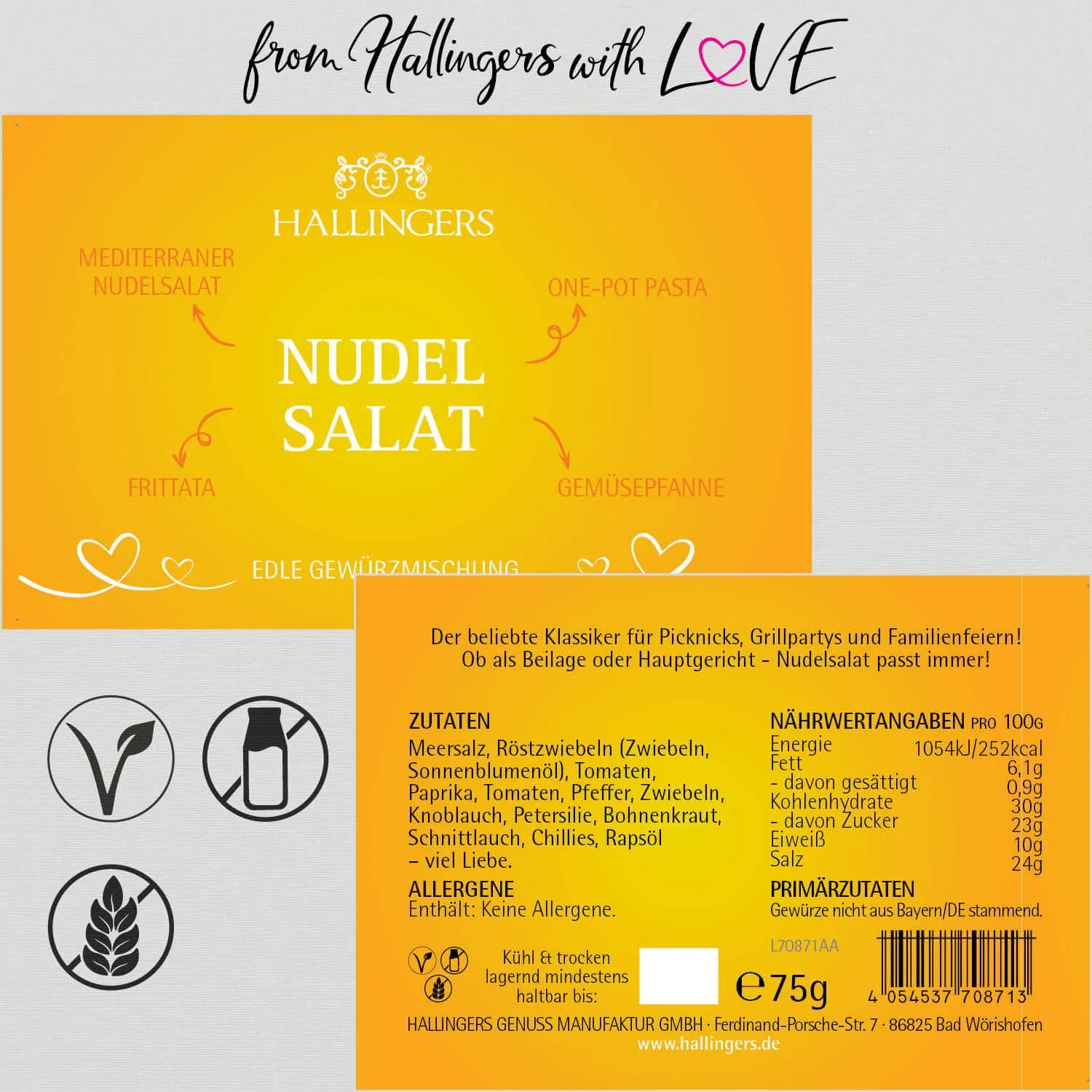 Nudel-Salat (Gewürzmischung)