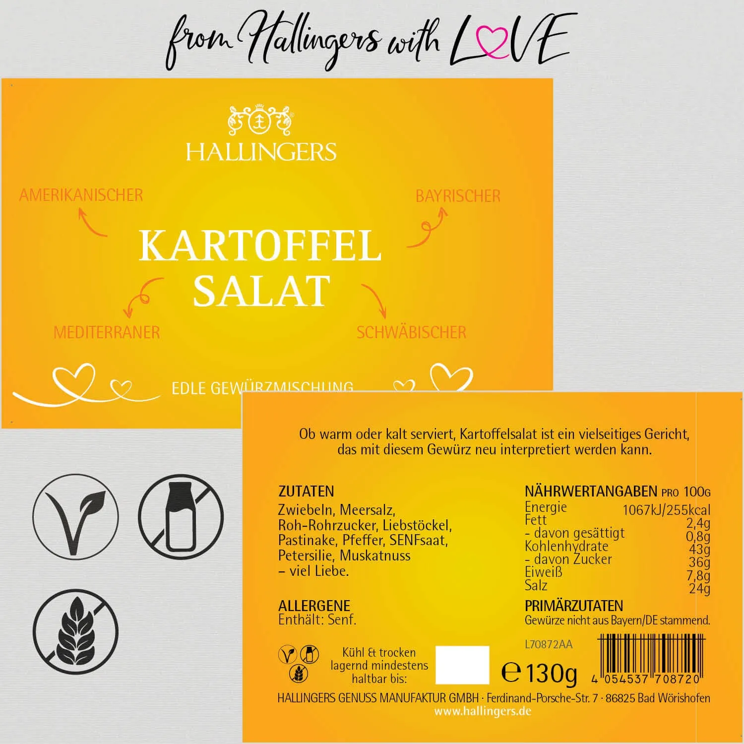 Kartoffel-Salat (Gewürzmischung)