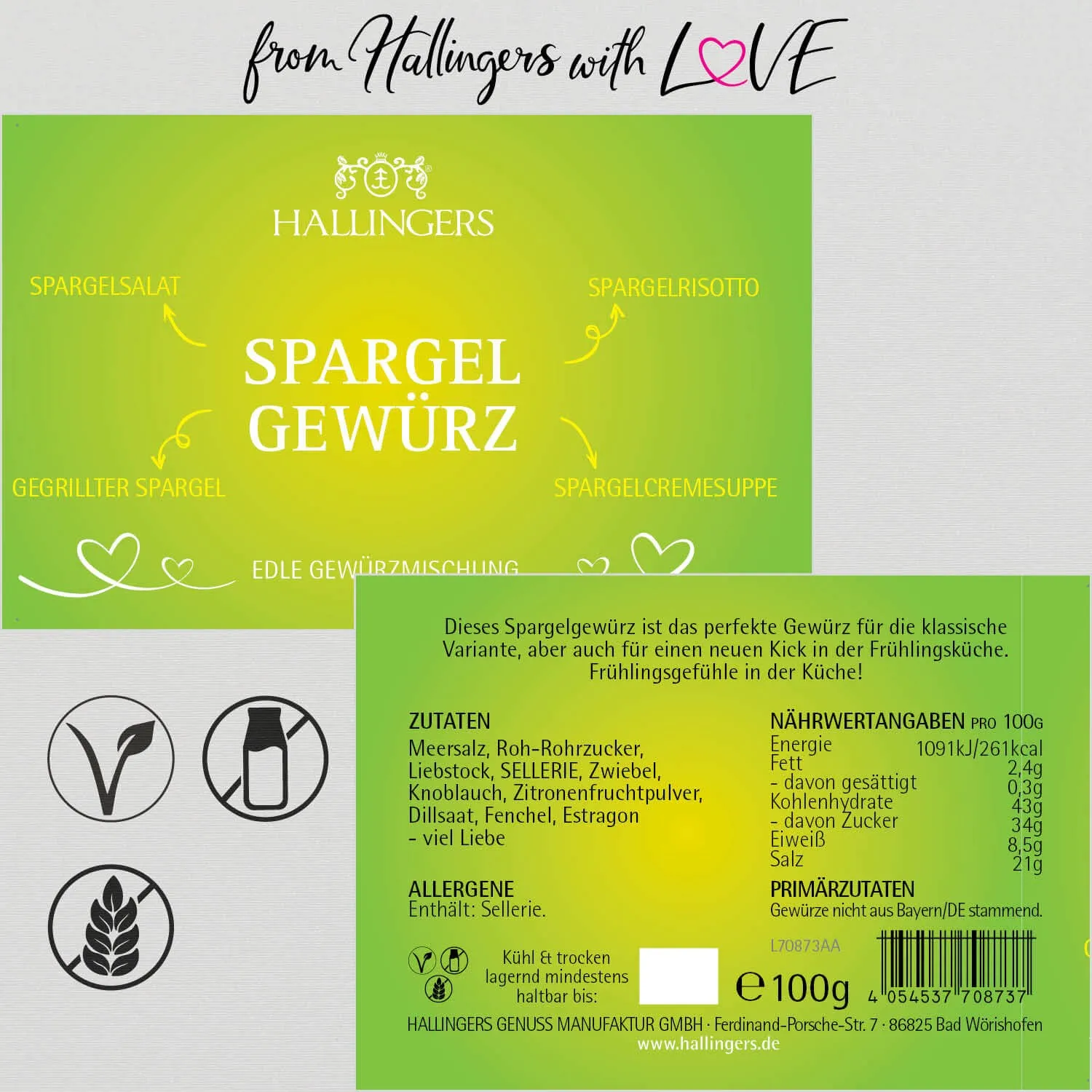 Spargel-Gewürz (Gewürzmischung)