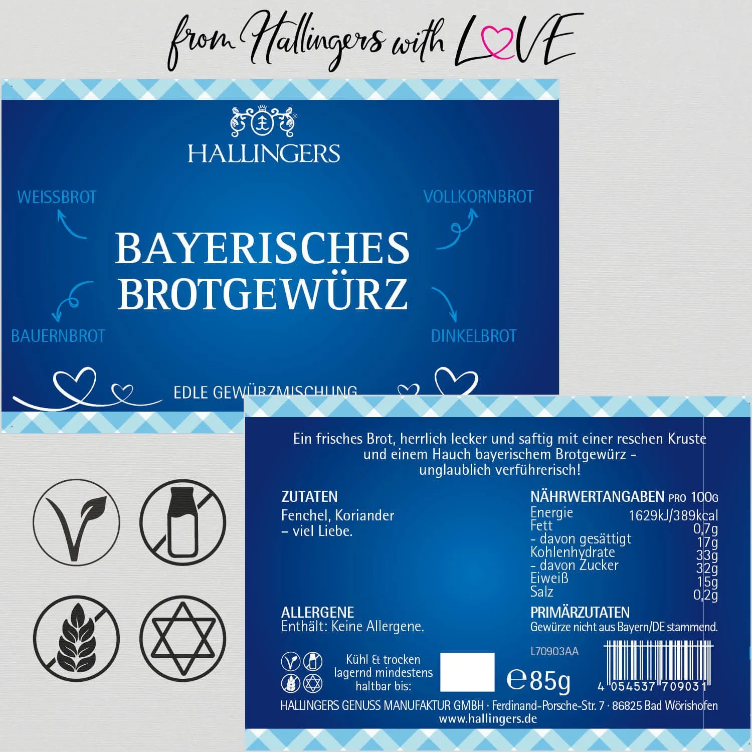 Bayerisches Brotgewürz (Gewürzmischung)