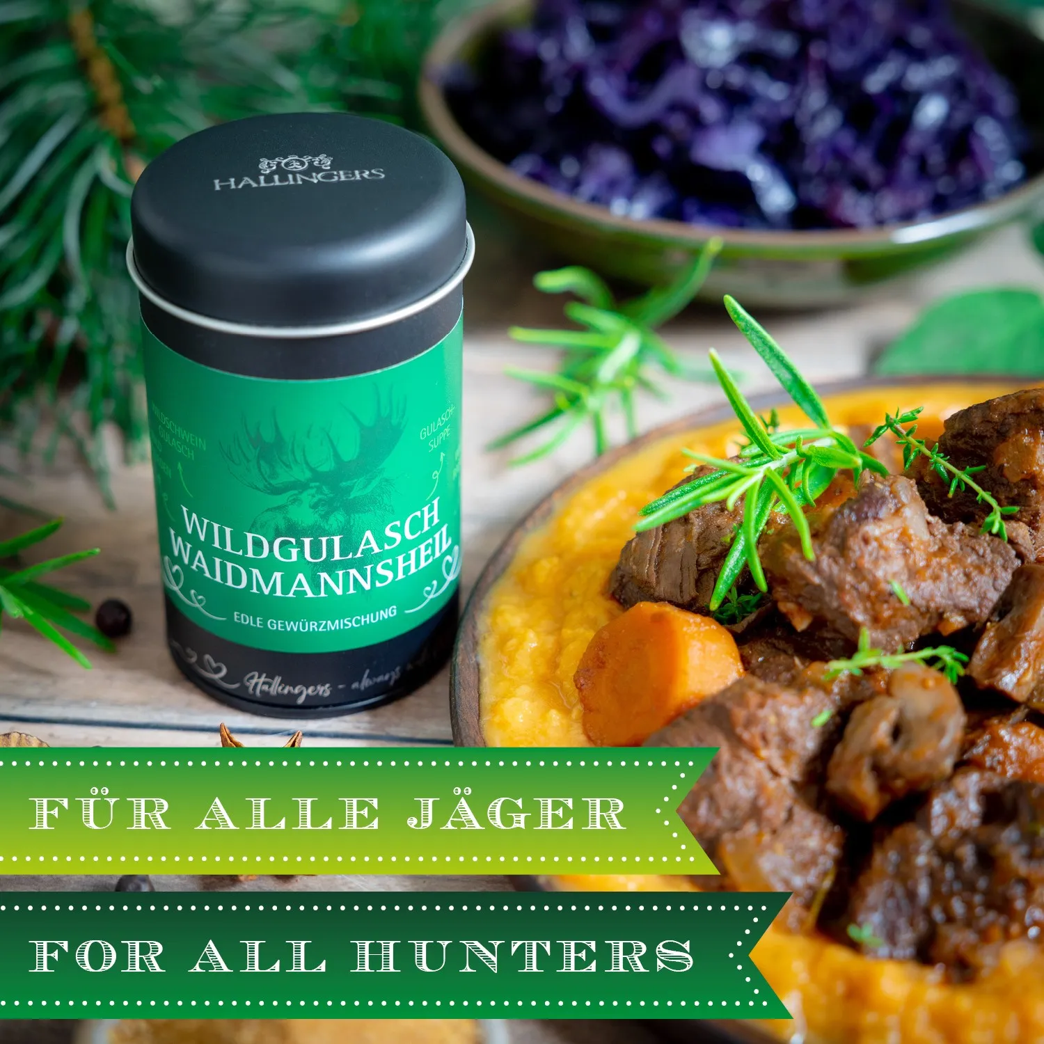 Die Verpackungsdesigns von Hallingers sind international ausgezeichnet (u.a. Red Dot Design Award, German Design Award Special Mention)