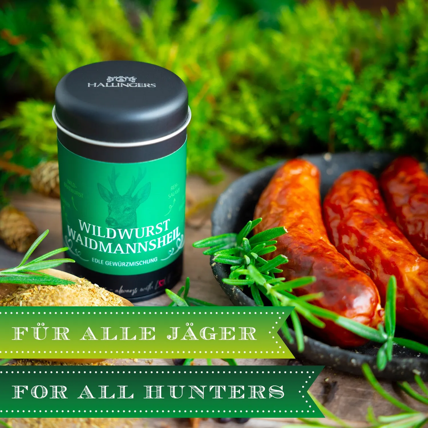 Die Verpackungsdesigns von Hallingers sind international ausgezeichnet (u.a. Red Dot Design Award, German Design Award Special Mention)