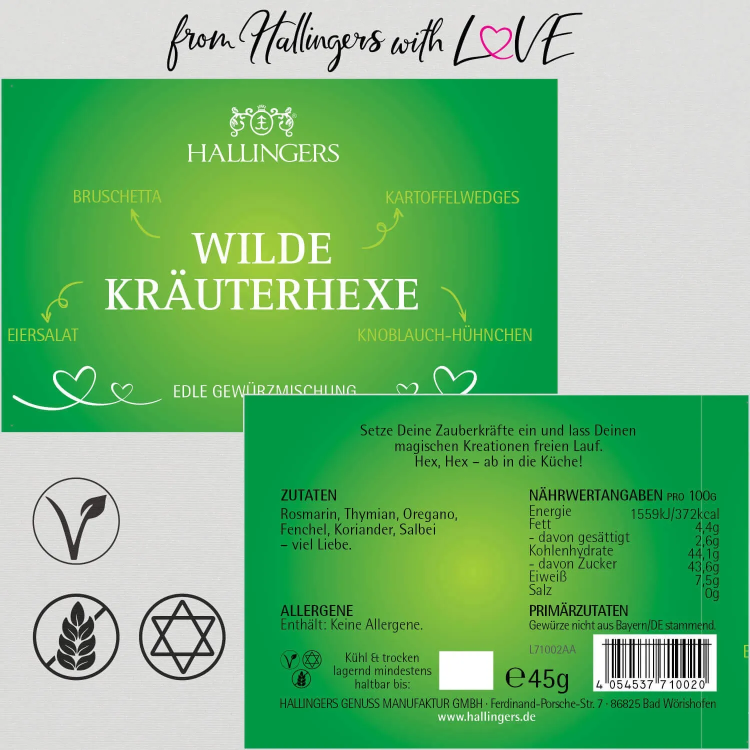 BBQ Wilde Kräuterhexe (Gewürzmischung)