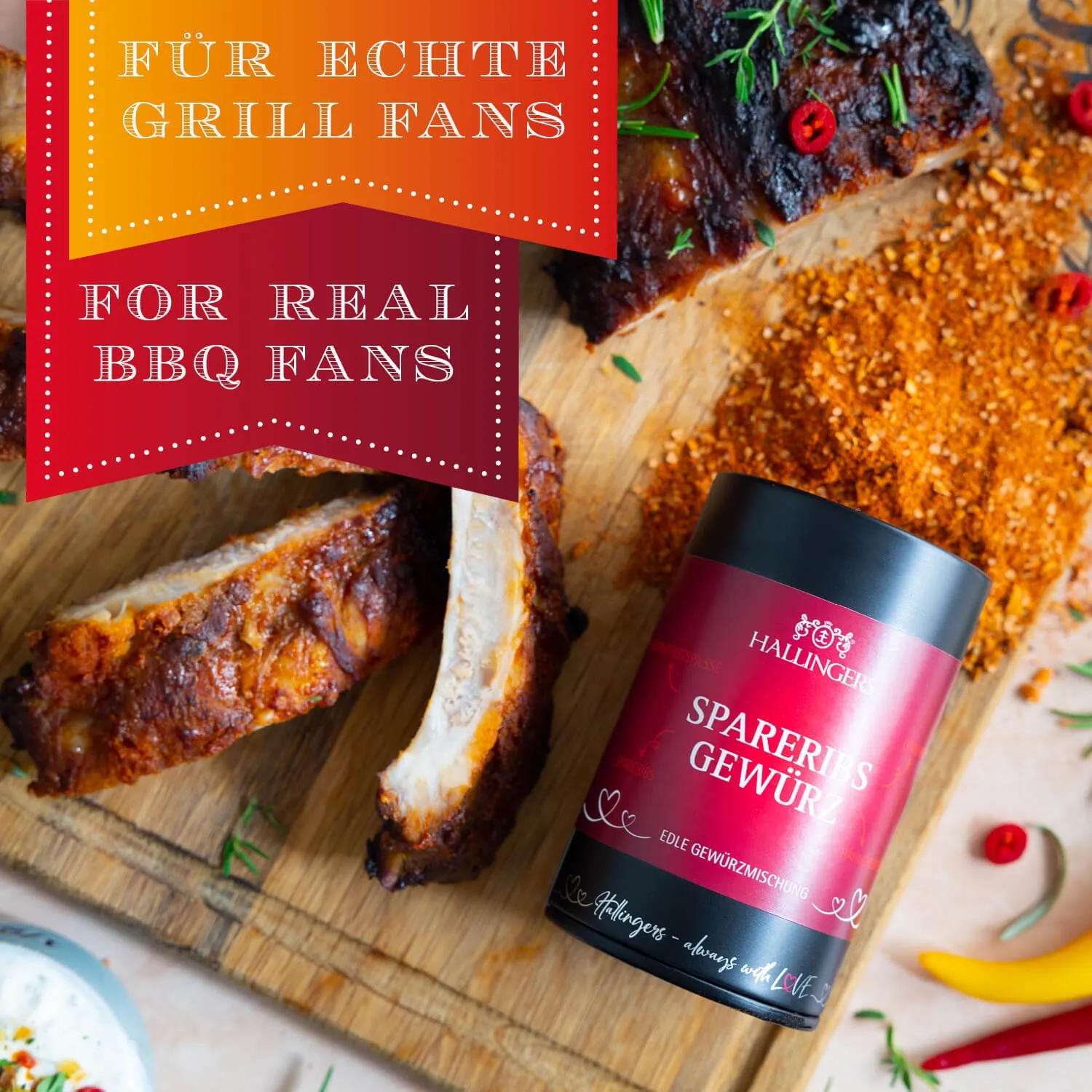 Die Verpackungsdesigns von Hallingers sind international ausgezeichnet (u.a. Red Dot Design Award, German Design Award Special Mention)