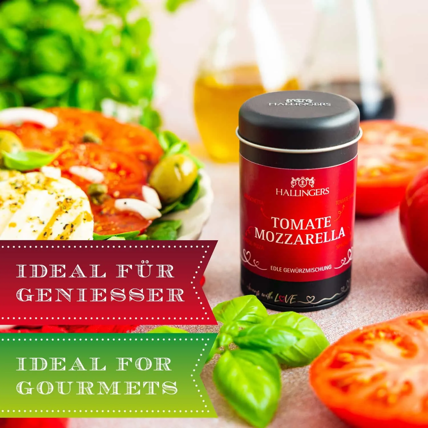 Die Verpackungsdesigns von Hallingers sind international ausgezeichnet (u.a. Red Dot Design Award, German Design Award Special Mention)