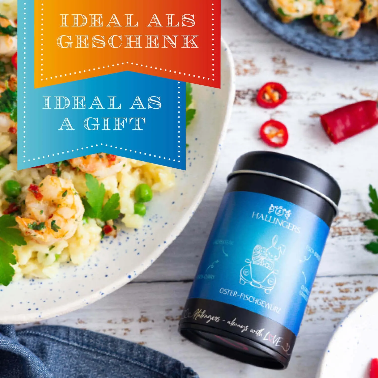 Die Verpackungsdesigns von Hallingers sind international ausgezeichnet (u.a. Red Dot Design Award, German Design Award Special Mention)