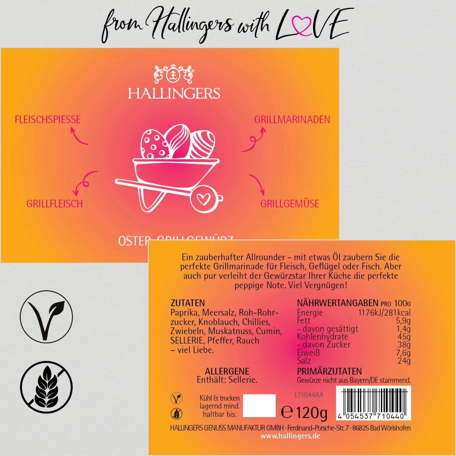 Oster Grillgewürz (Gewürzmischung)